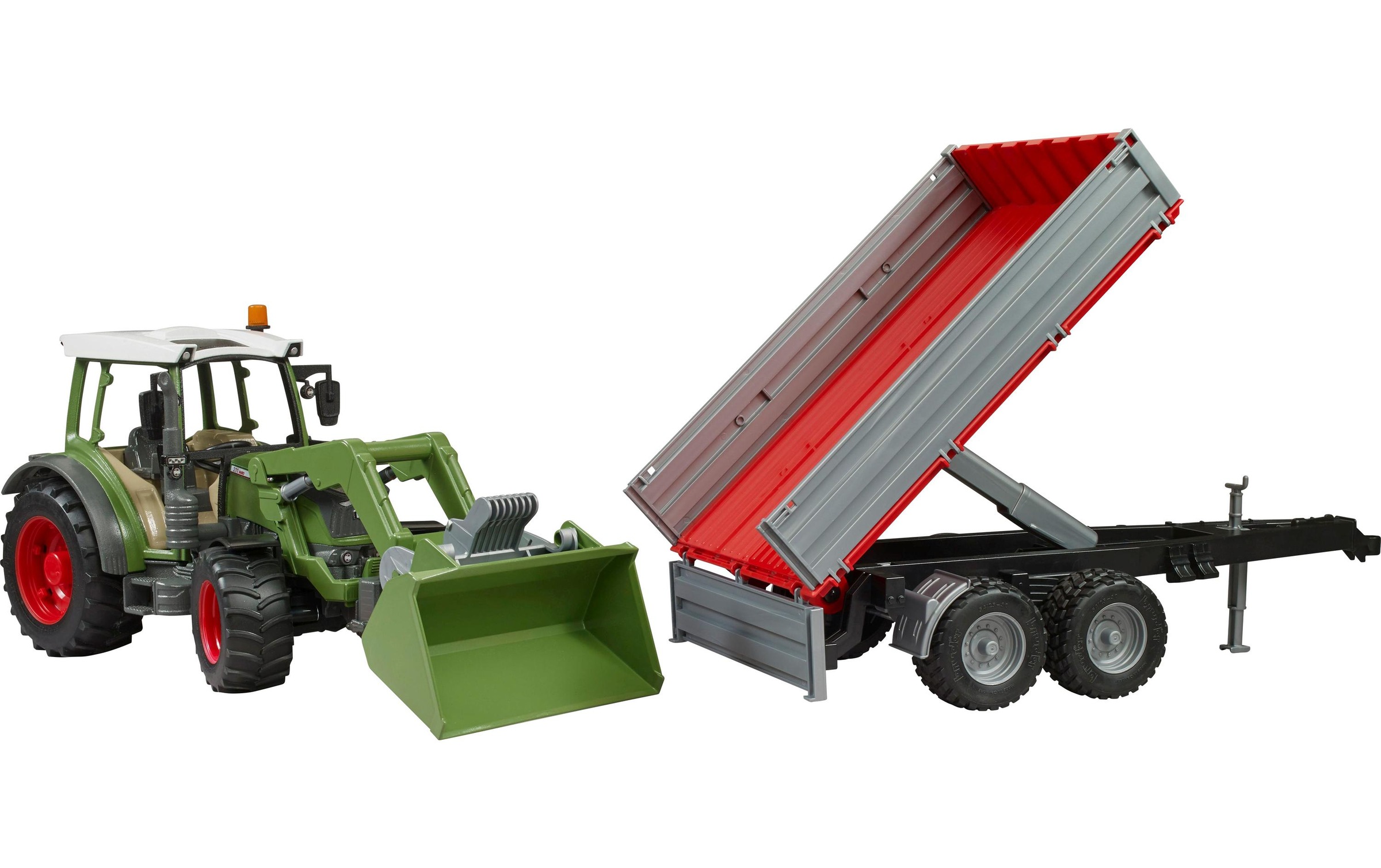 Bruder® Spielzeug-LKW »Track Builder Fendt Vario 211 mit Frontlader«