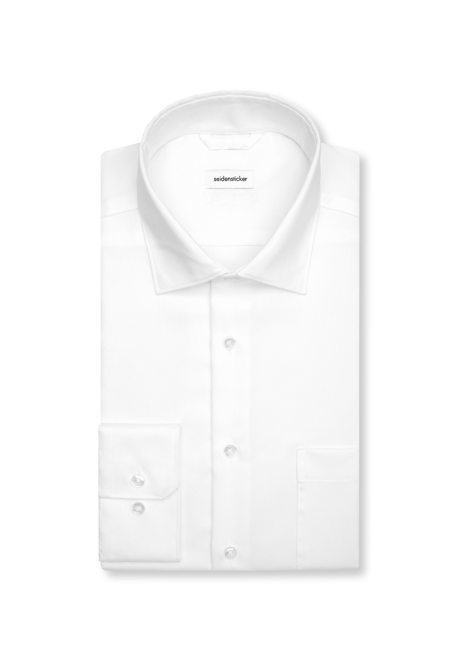 seidensticker Chemise d'affaires »Schwarze Rose« Regular 1/1 Extra lang Kentkragen Uni