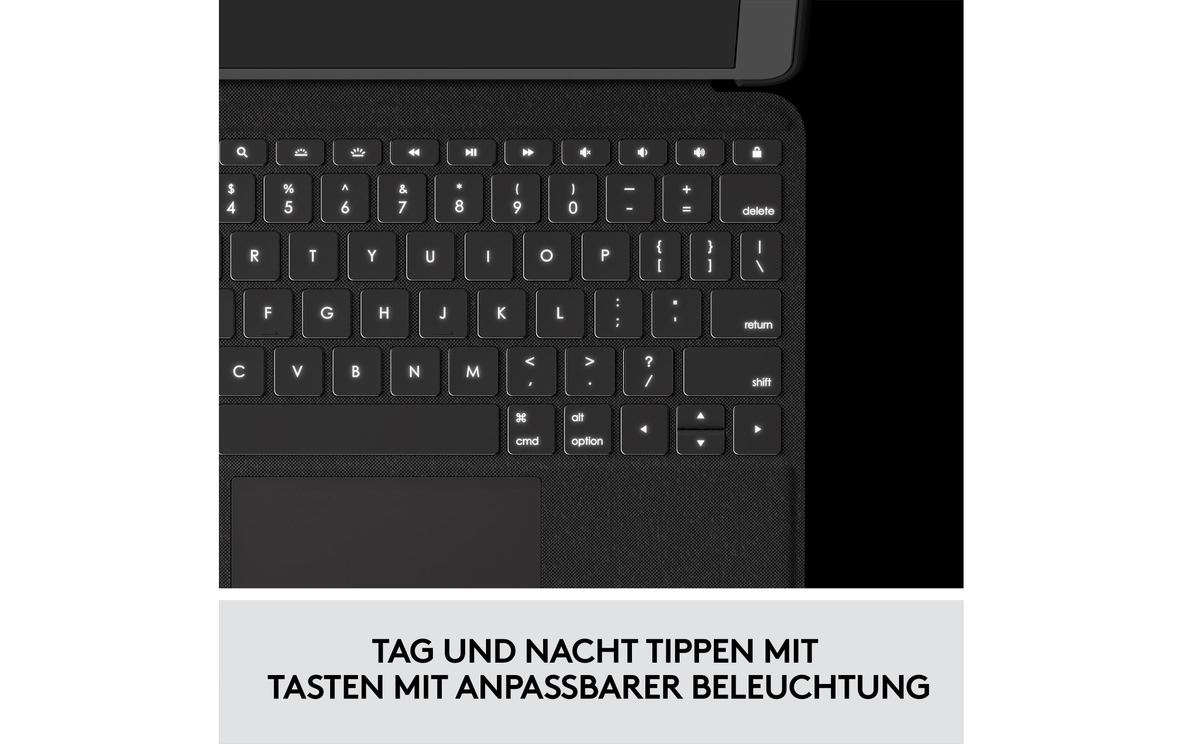 Logitech Tablet-Hülle »Tastatur Cover Foli«, iPad Pro 11" (1. & 2. Generation)-iPad Pro 11" (3. Generation)