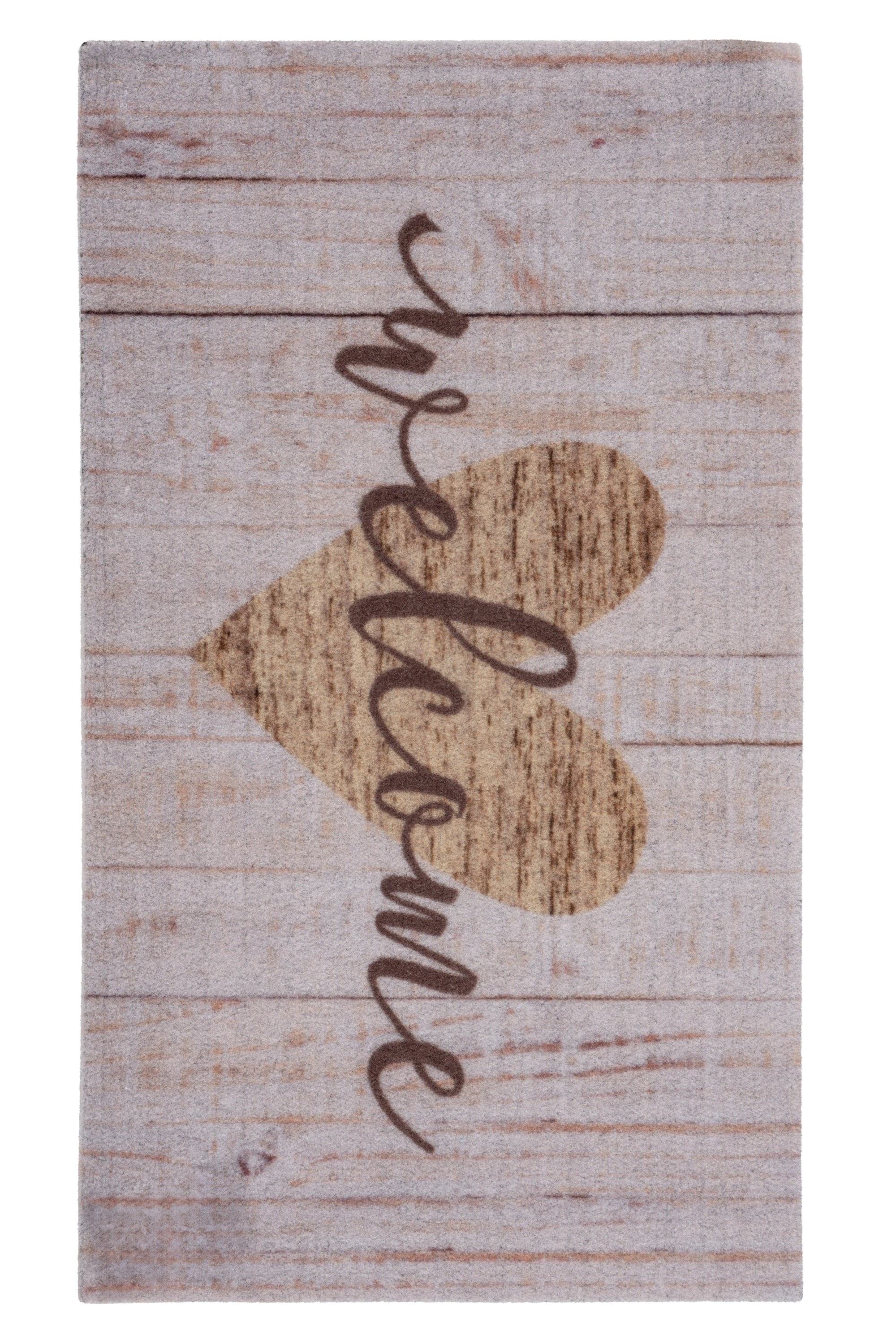 Image of Kayoom Fussmatte "Cosy Entry 625" rechteckig 6 mm Höhe Türmatte, Schmutzfang, Welcome Herz, Eingang