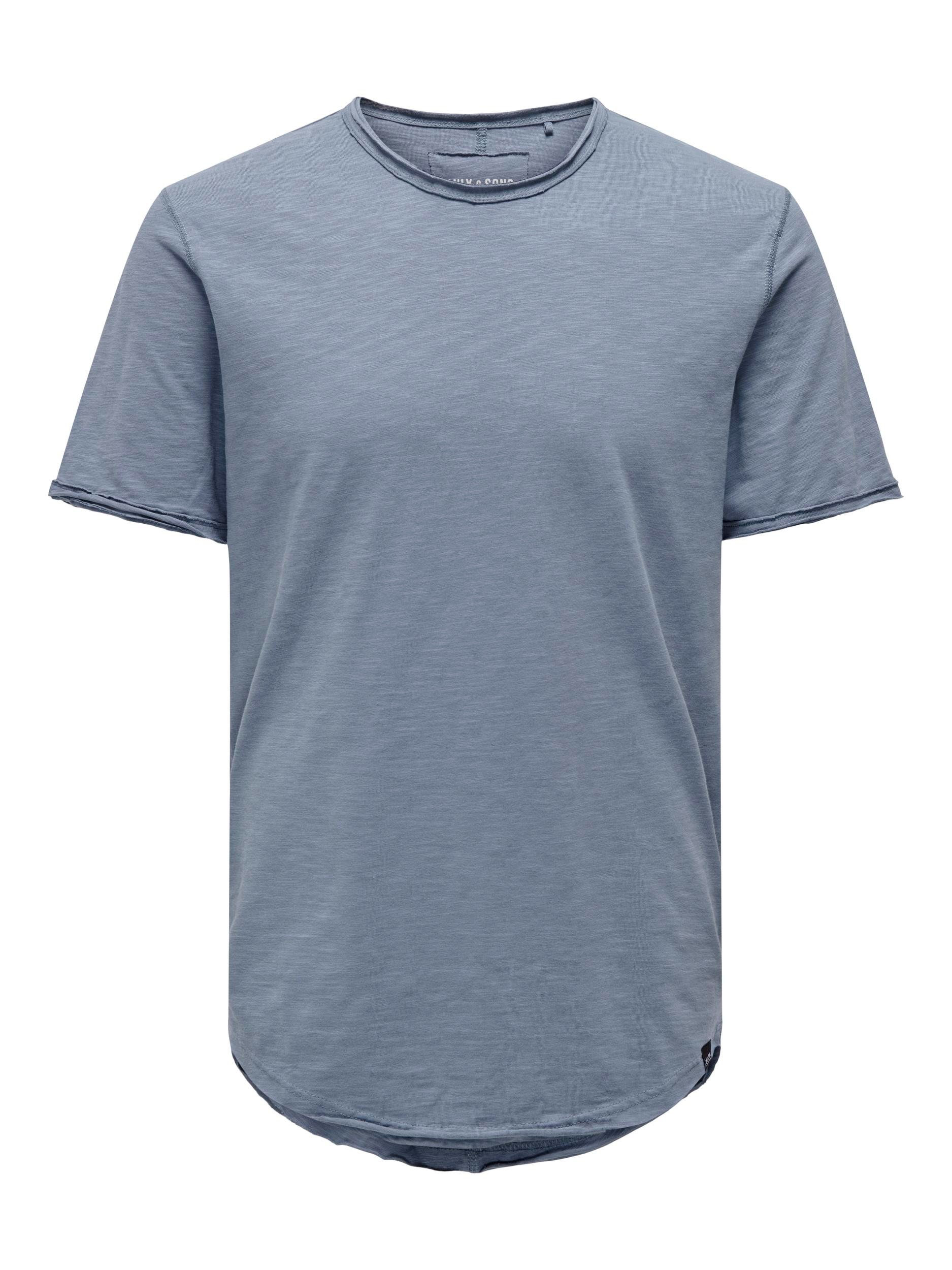 ONLY & SONS Rundhalsshirt »ONSBENNE LONGY SS TEE NF 7822 NOOS«