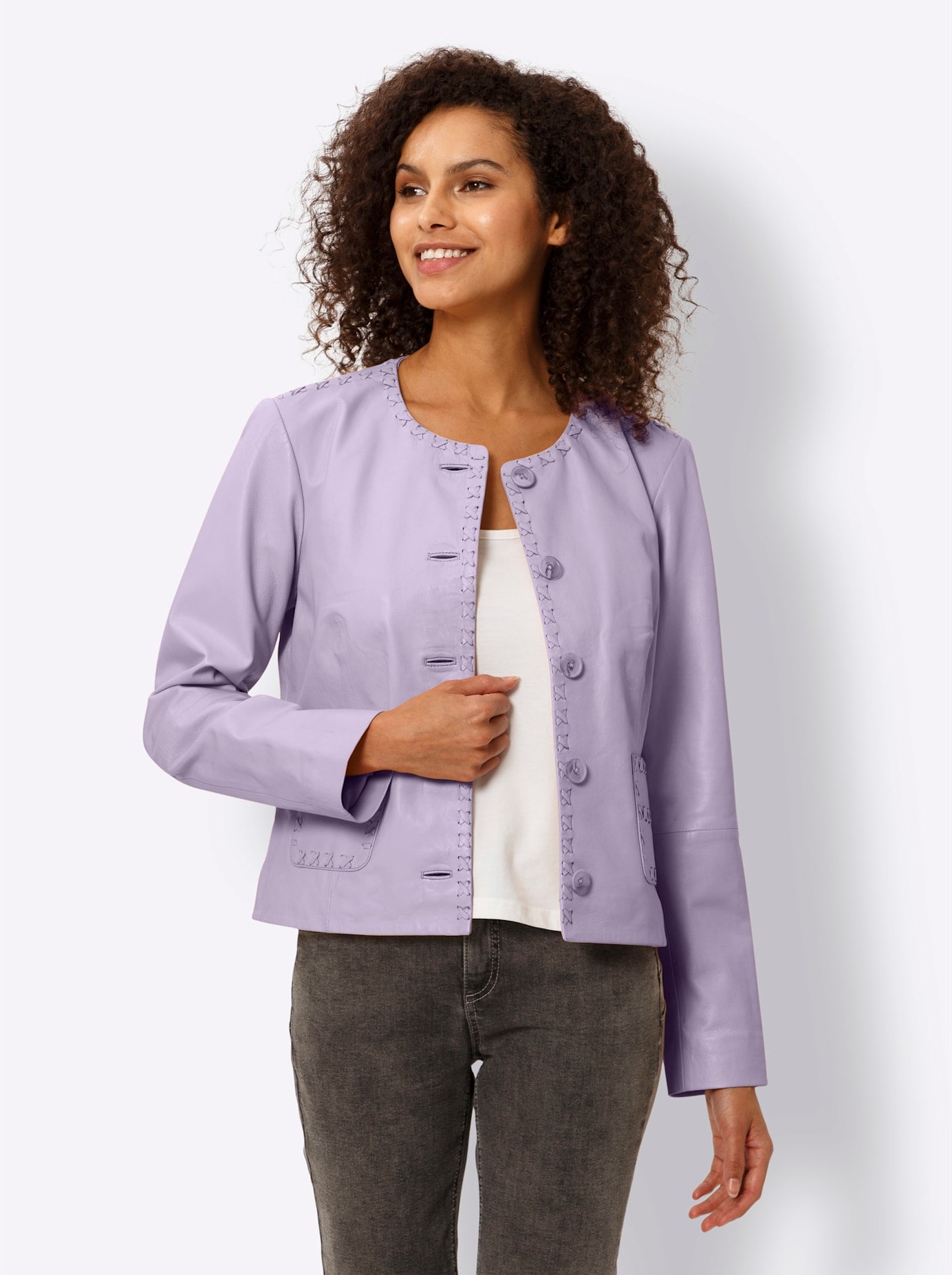 heine Lederjacke