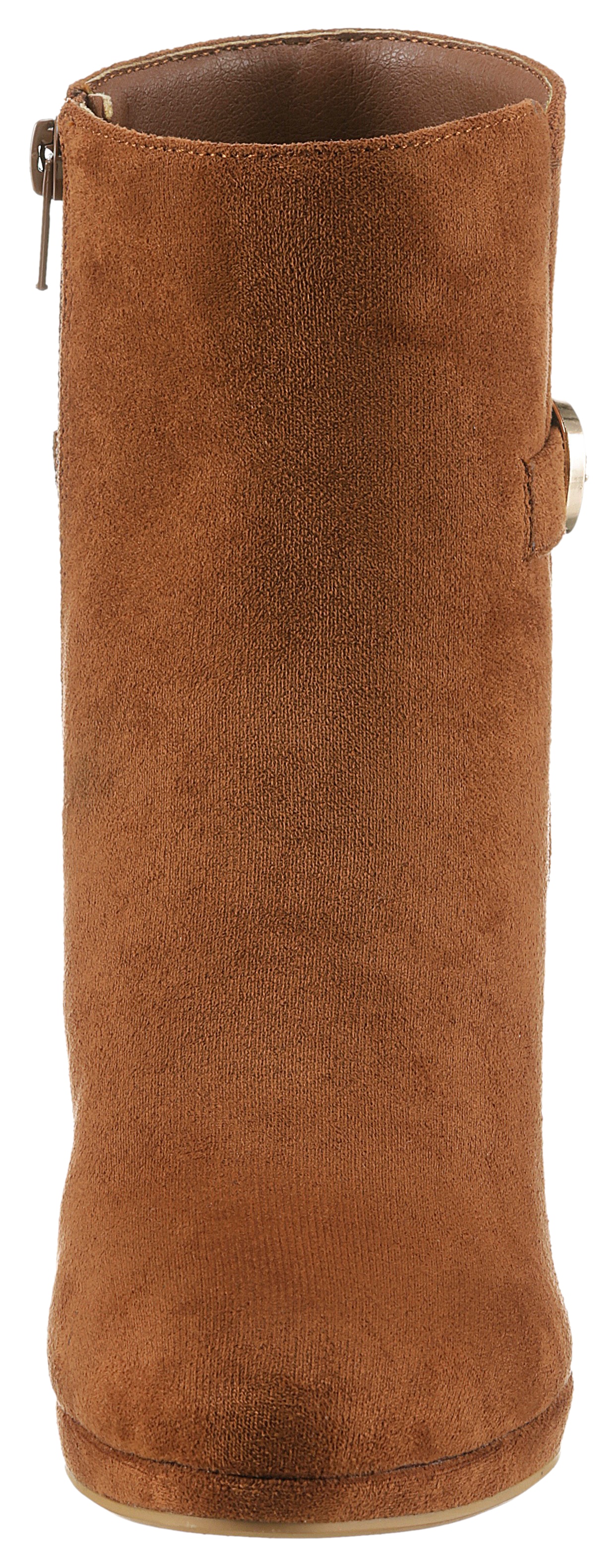 Aniston SHOES Stiefelette, Reissverschluss-Stiefelette, Trichterabsatz - NEUE KOLLEKTION