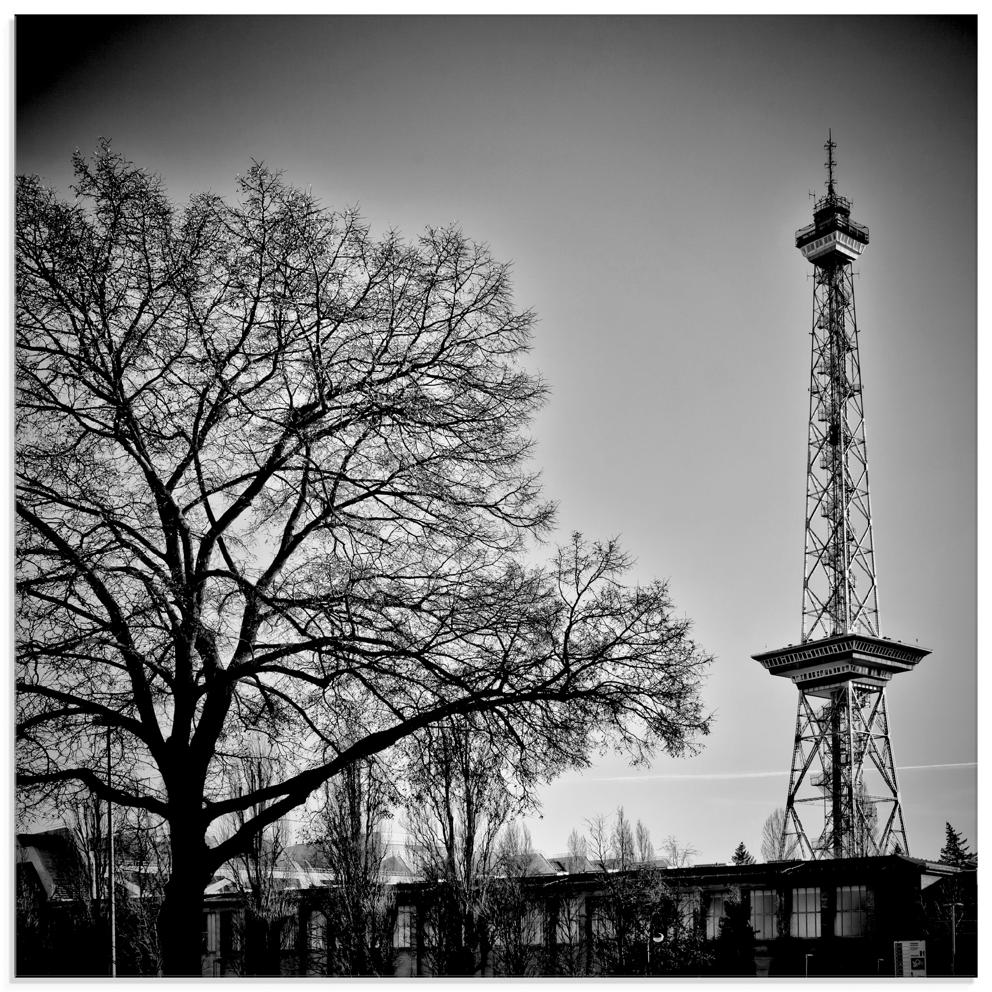 Image of Artland Glasbild »Berlin Funkturm«, Gebäude, (1 St.) bei Ackermann Versand Schweiz