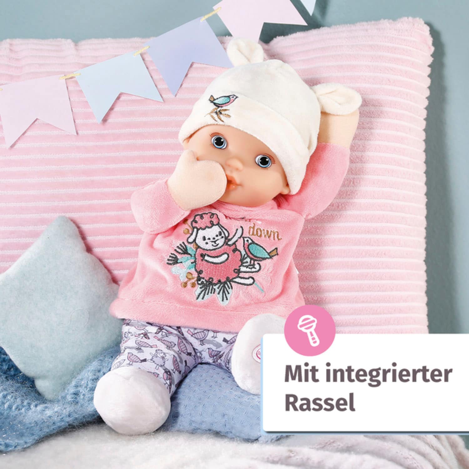 Baby Annabell Babypuppe »Sweetie for babies, 30 cm«, mit Rassel im Inneren