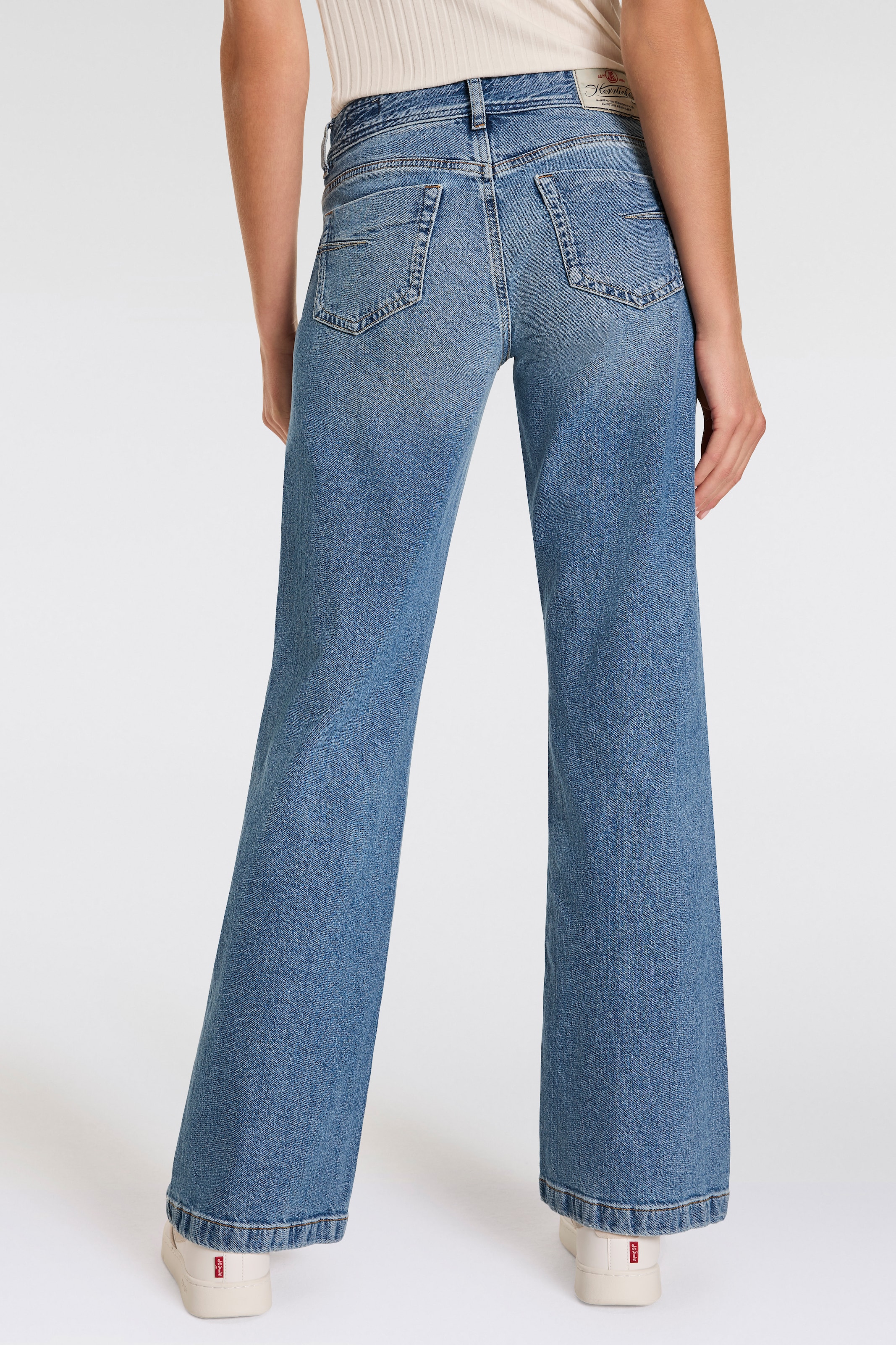 Herrlicher Bootcut-Jeans »Edna Light Denim«