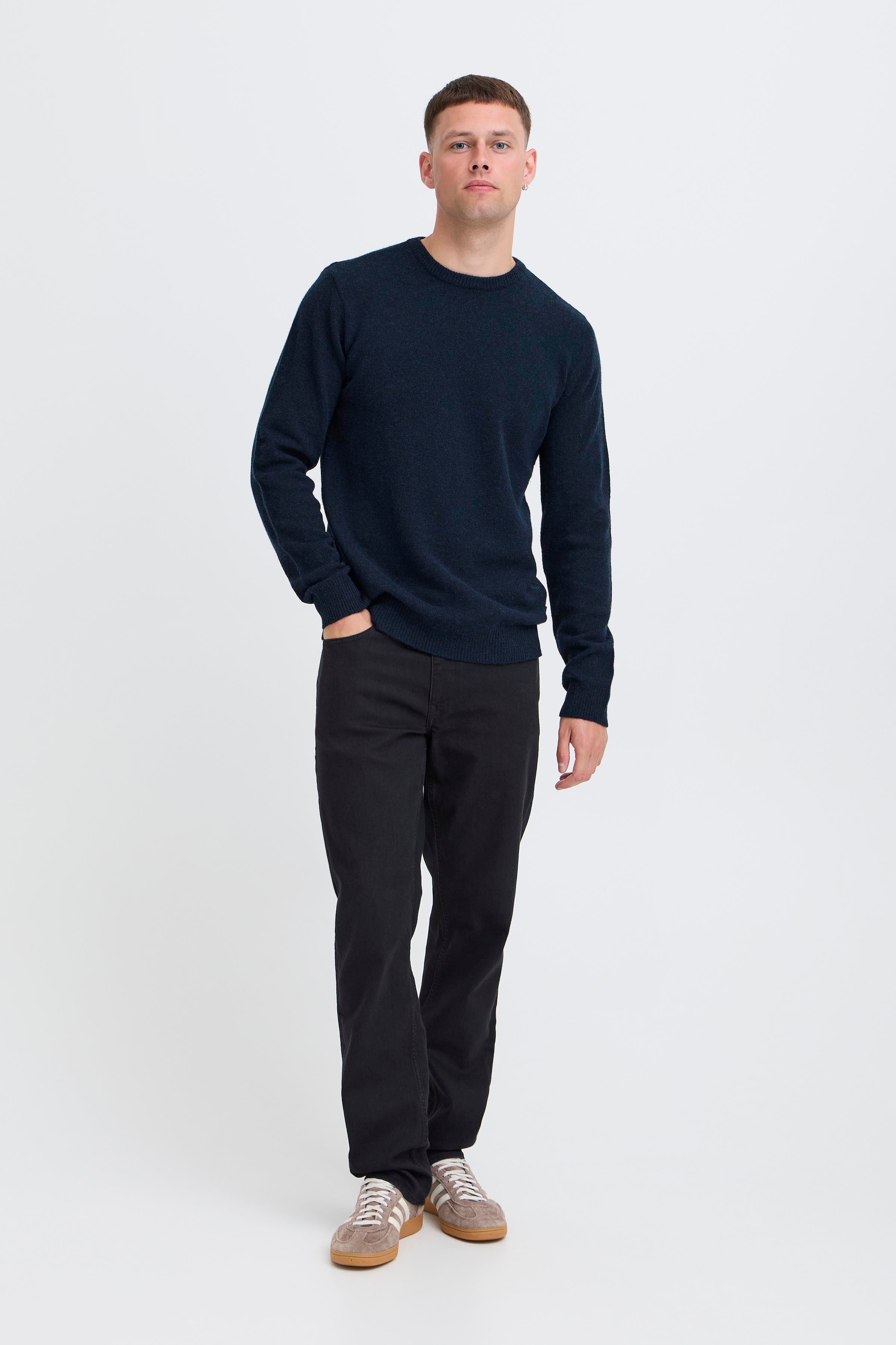 Blend Strickpullover »BHBRANKO CREW KNIT«