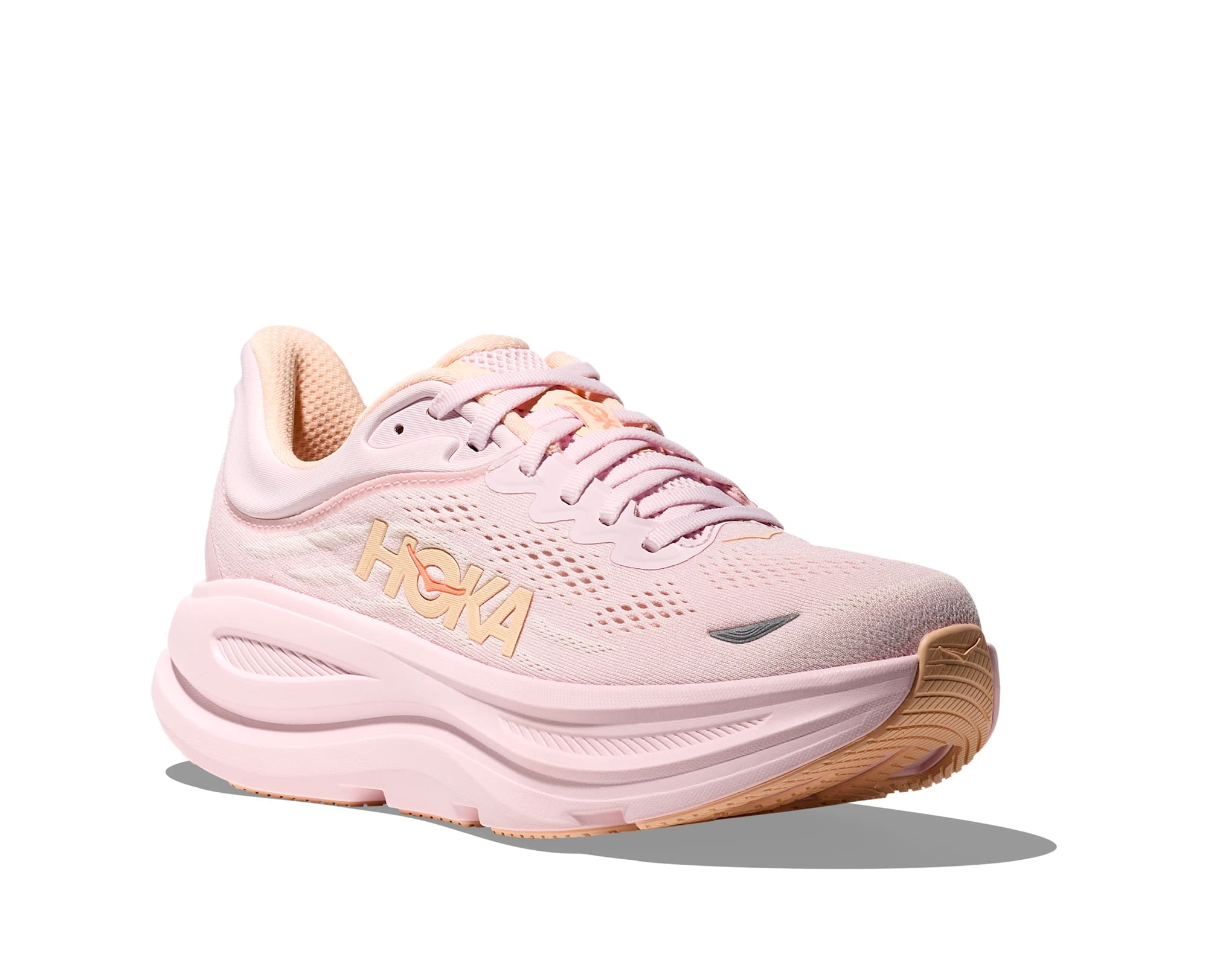Hoka One One Chaussure de course »BONDI 9«  matière supérieure en mesh respirant, semelle extérieure en caoutchouc et EVA