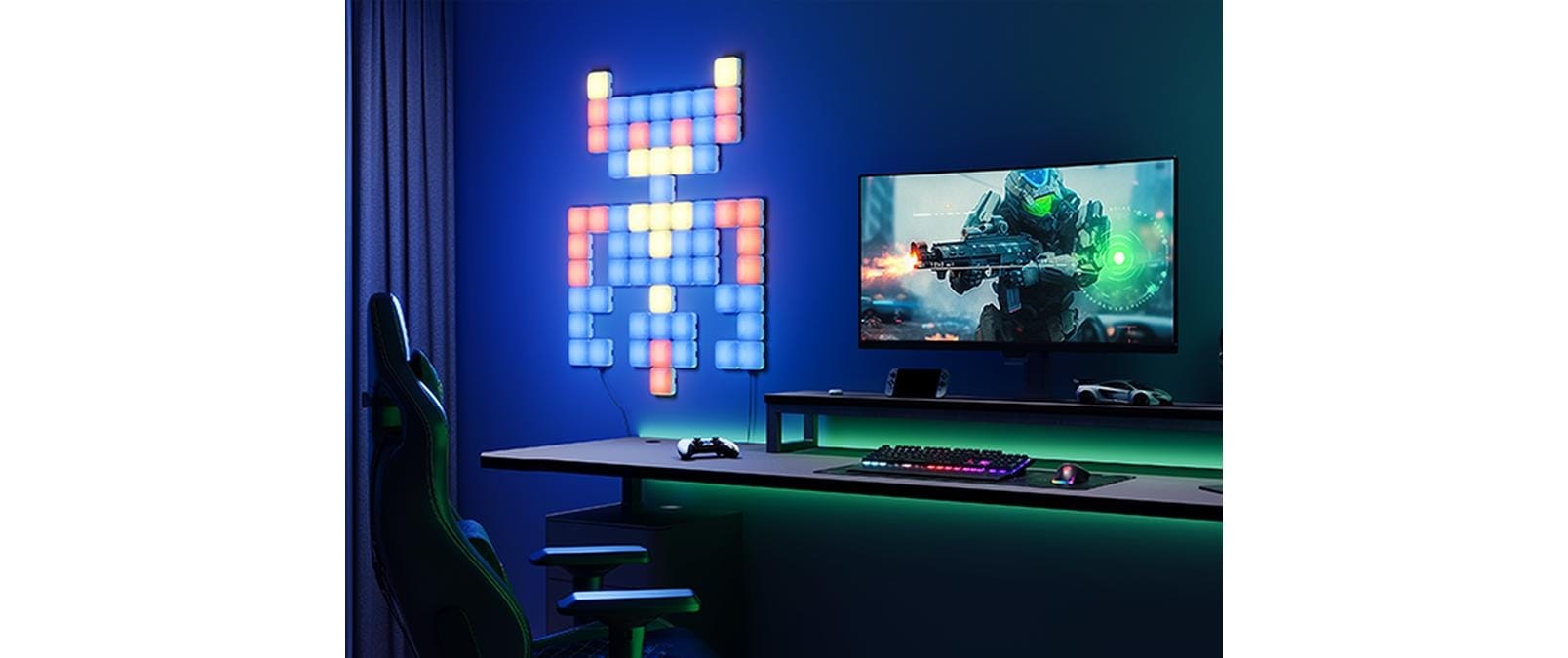 Govee LED Deckenleuchte »RGBIC-Segmentfarben«