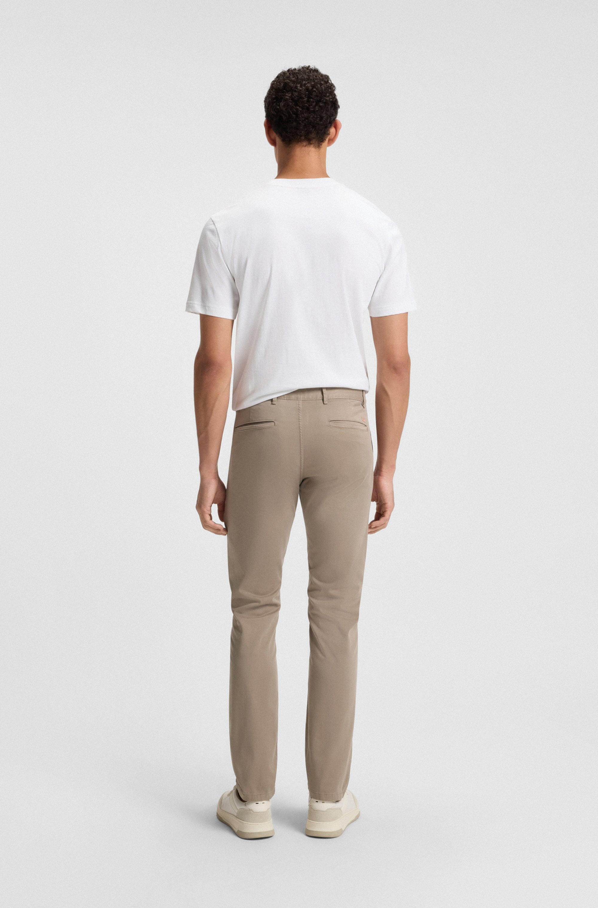 BOSS ORANGE Chinohose »slim«, mit Gesässtaschen