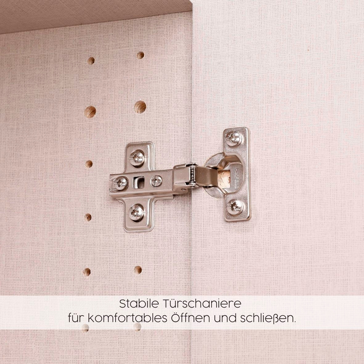 rauch Armoire à portes battantes »Kleiderschrank Schrank Garderobe COSTA in den Breiten 91/136/181 cm« En 3 configurations BASIC/CLASSIC/PREMIUM,  beaucoup d’espace, façade sans poignées et fonction push-to-open MADE IN GERMANY