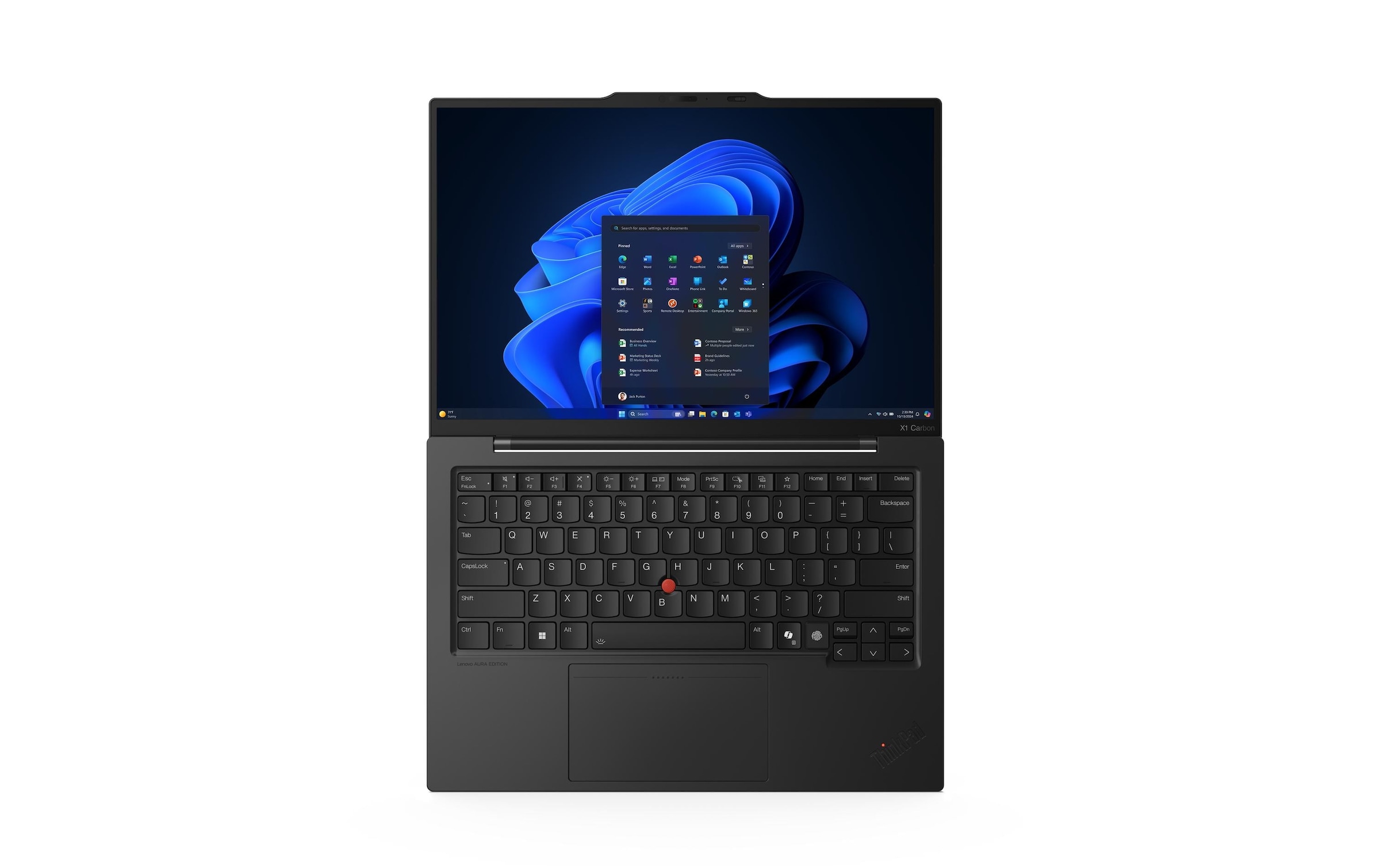Lenovo Notebook »ThinkPad X1 Carbon Gen 13 Aura Edition« 35,56 cm / 14 ″ Intel Core Ultra 7 512 GB SSD
