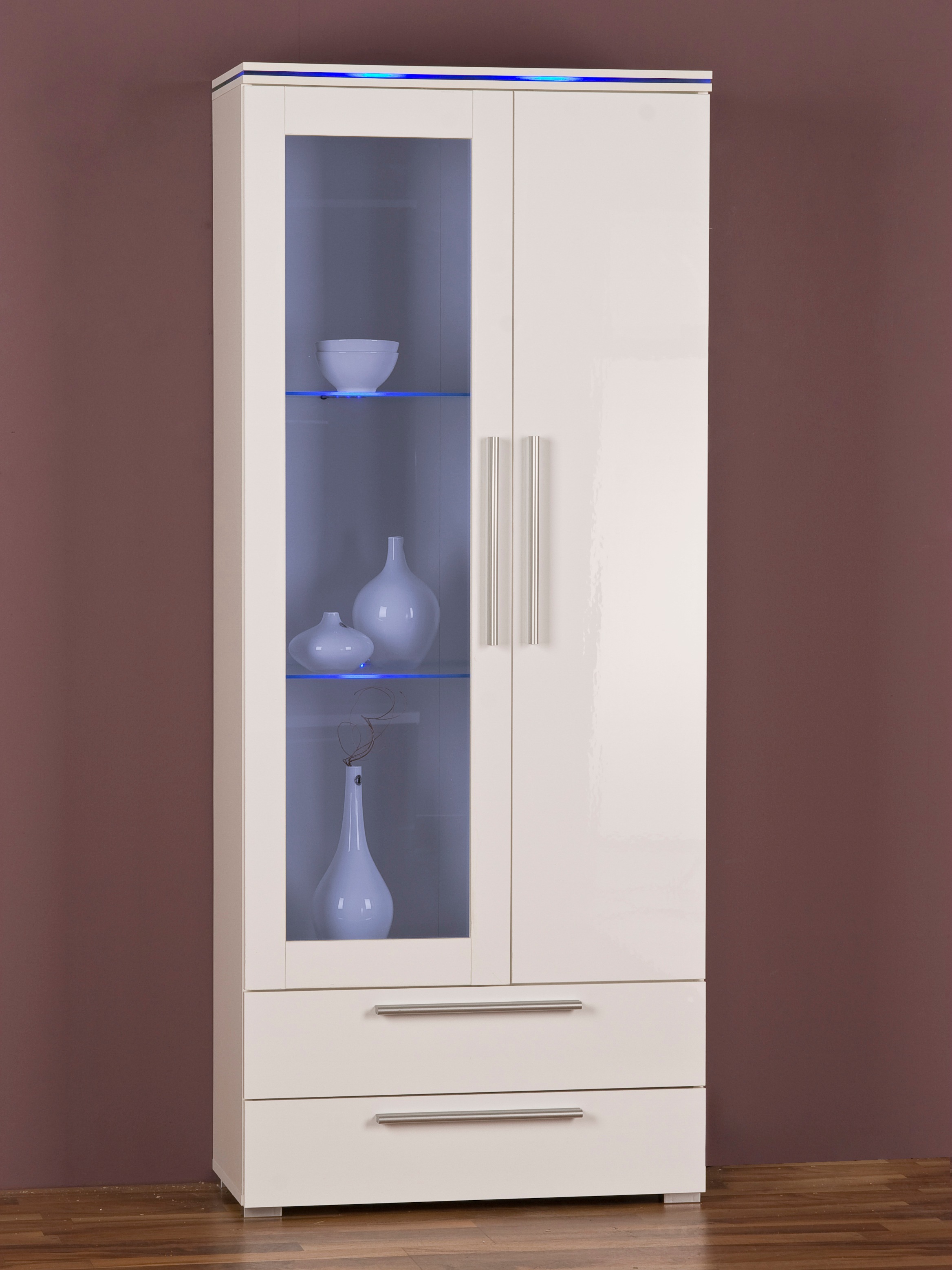 Image of Höltkemeyer Vitrine "Line" Höhe 170 cm