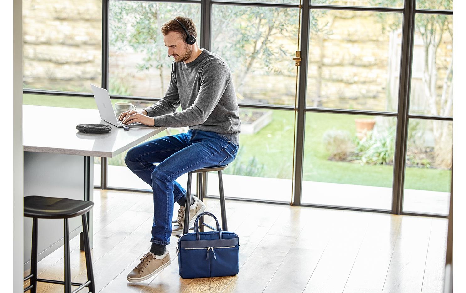 Jabra Headset »Engage 55 UC Duo«, Noise-Cancelling