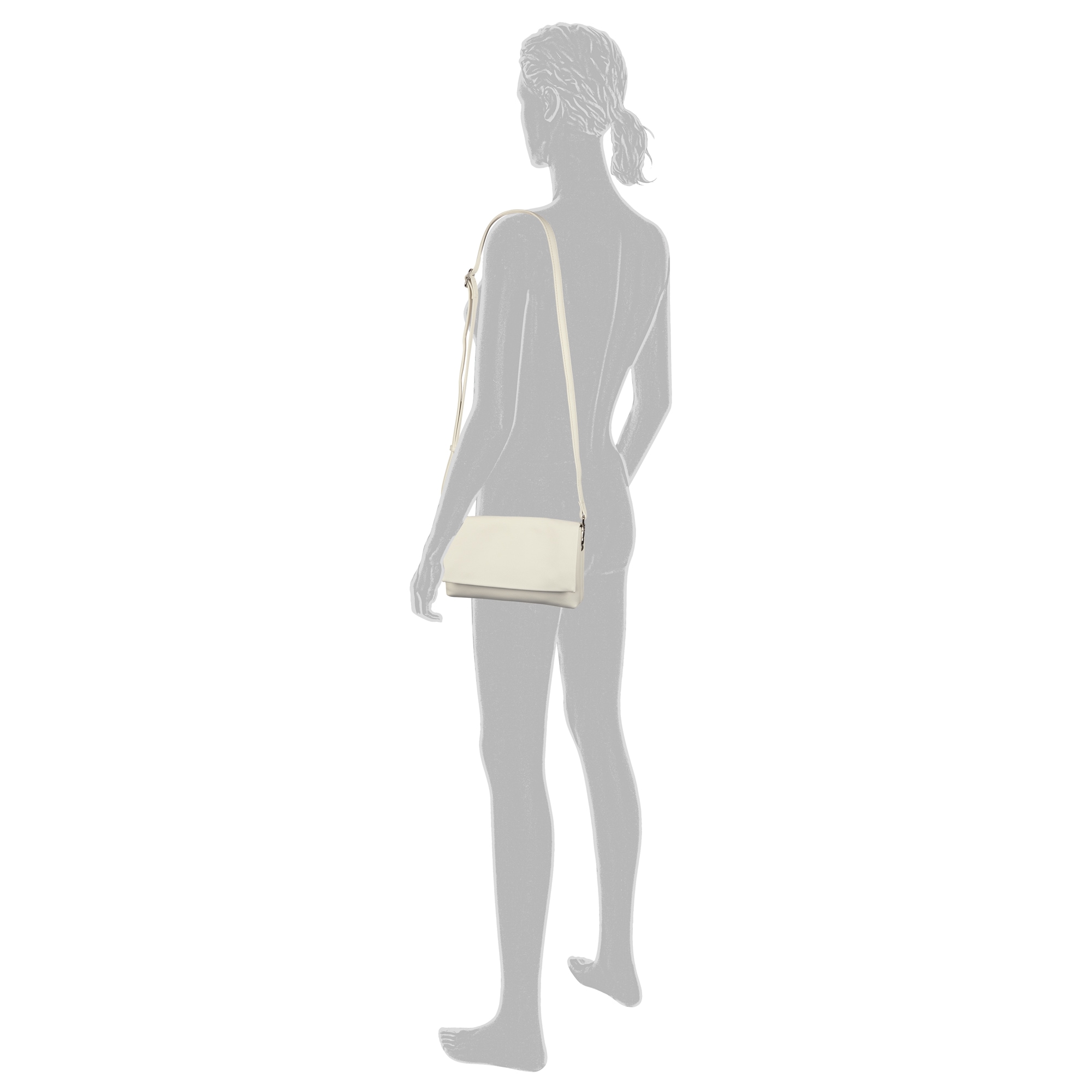Gabor Abendtasche »Salara« schlicht und funktional, mit 2 Kammern je nach Anlass variabel tragbar