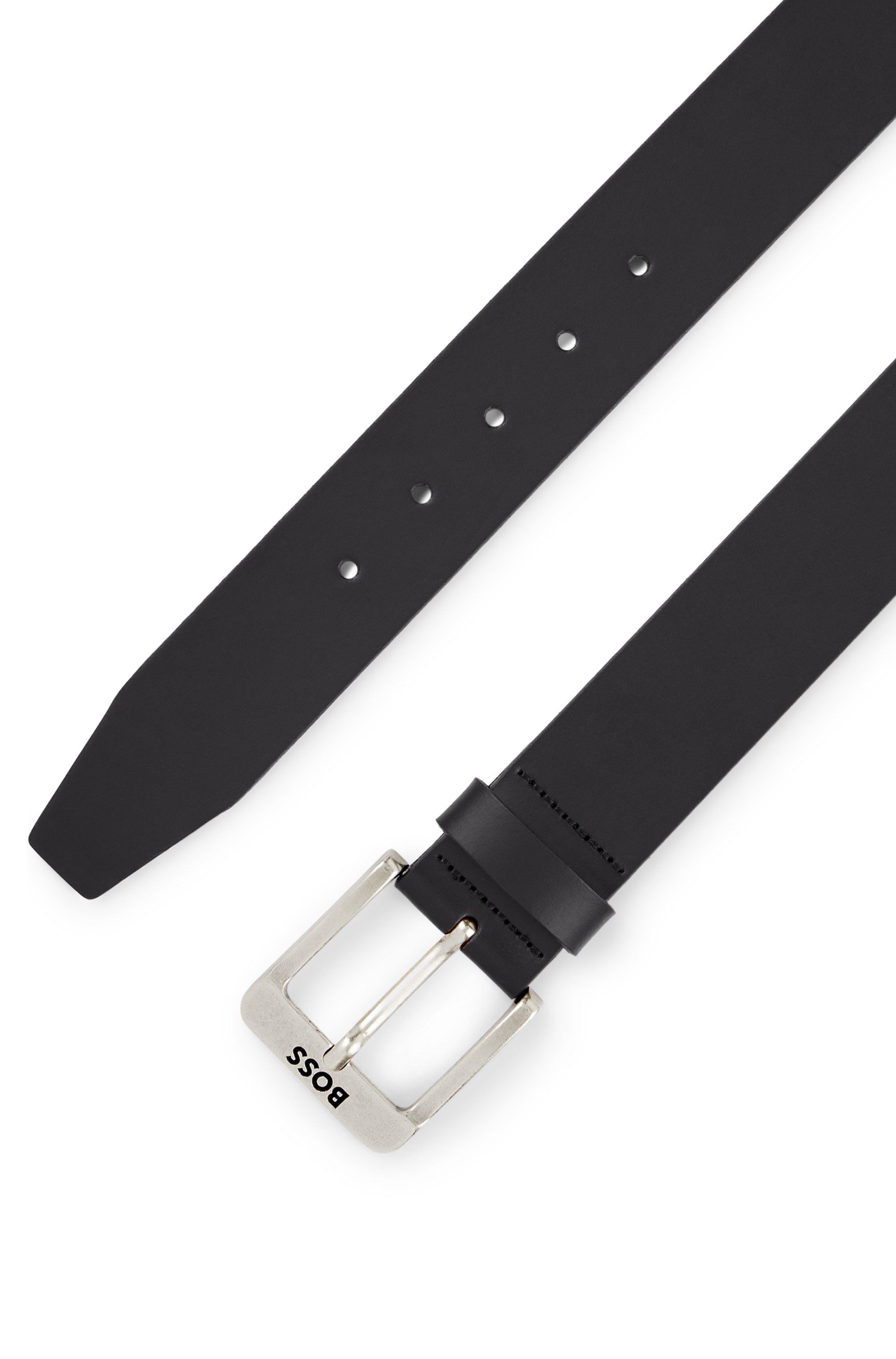 BOSS Ledergürtel »Jemio_Sz40« mit BOSS Schriftzug