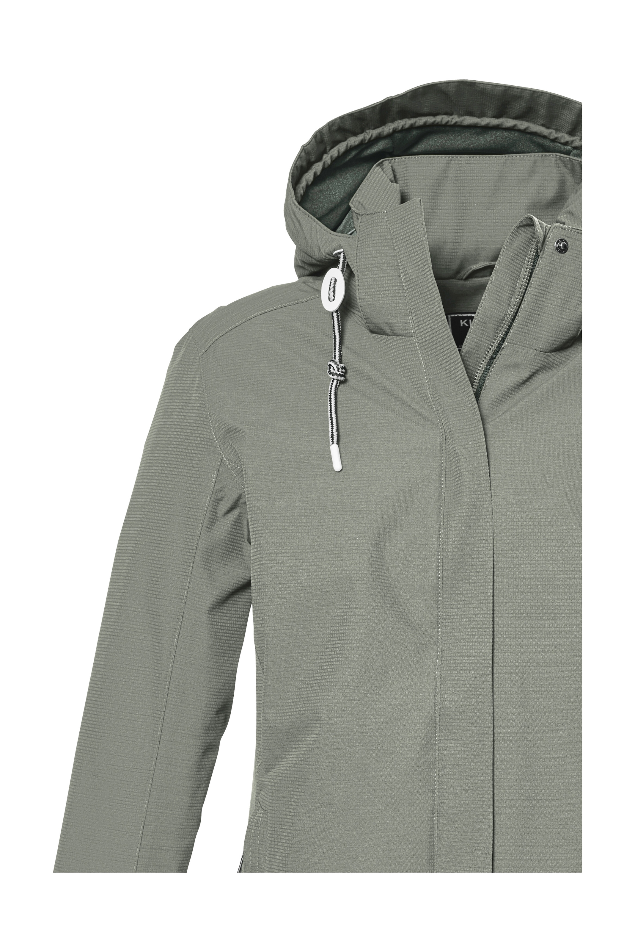 Killtec Veste d'extérieur »KOS 61 WMN JCKT« Veste fonctionnelle : étanche, coupe-vent, respirante, capuche amovible
