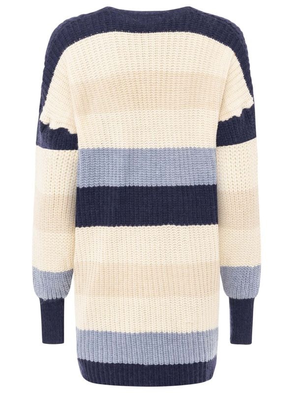 Zwillingsherz Strickjacke »"Streifen"« mit Blockstreifen