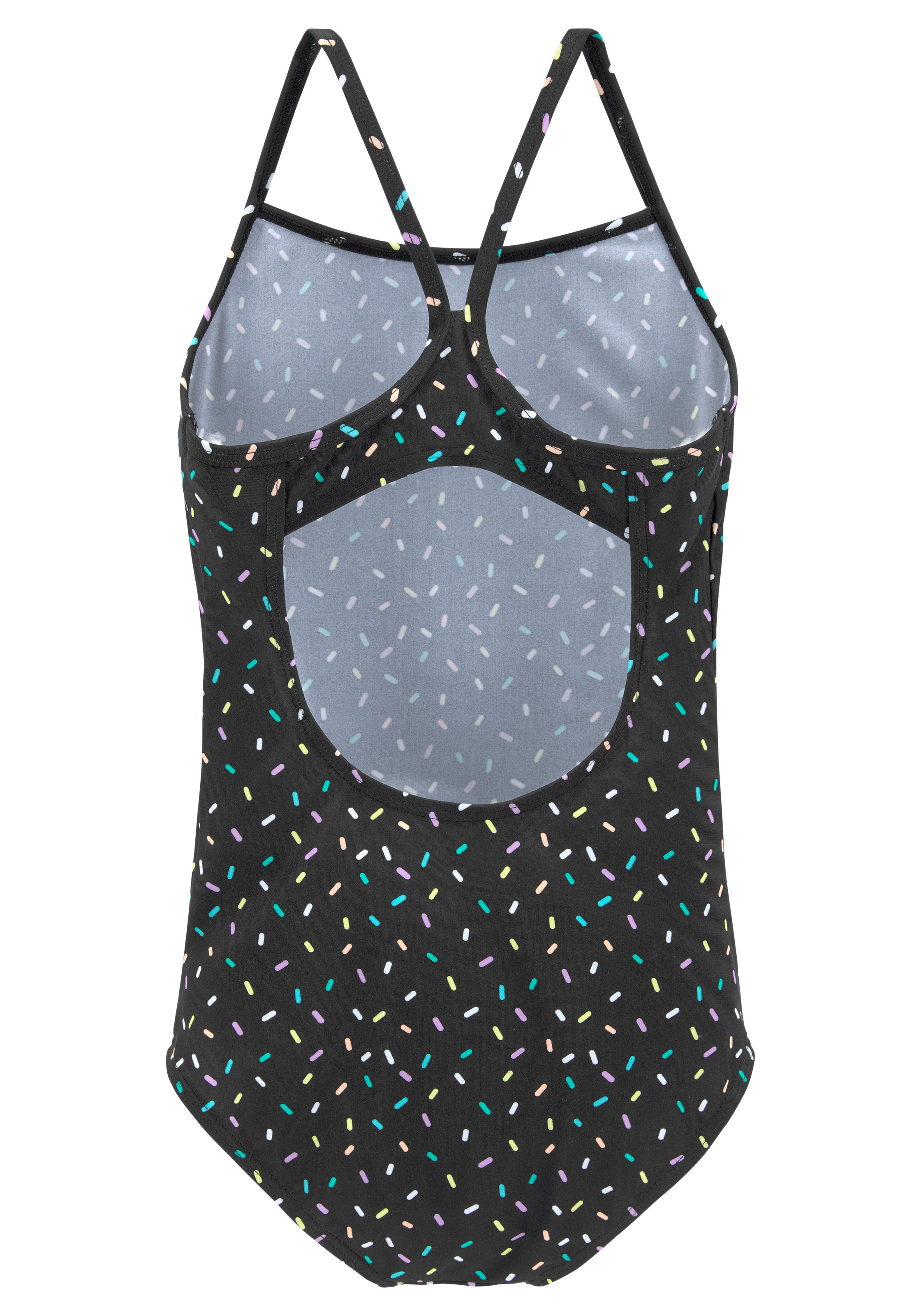 Buffalo Badeanzug »Candy Kids«, mit Racerback, mit recyceltem Polyamid