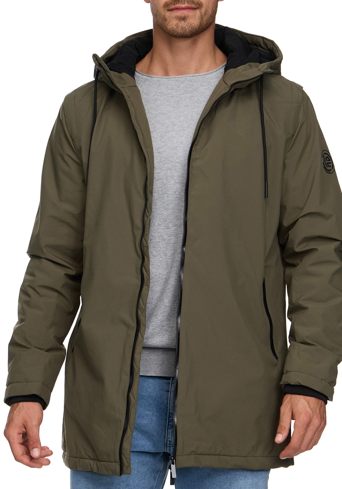 Indicode Langjacke »INChanto« mit Kapuze