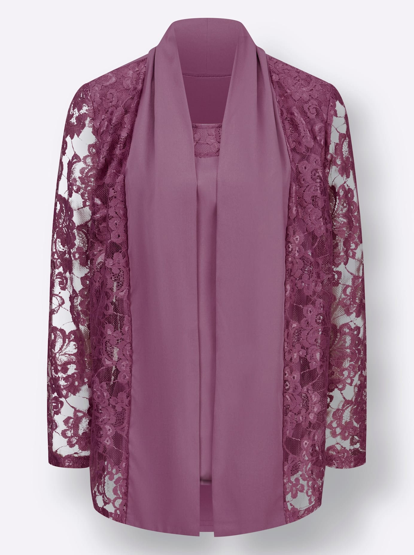 Classic Basics Spitzenbluse