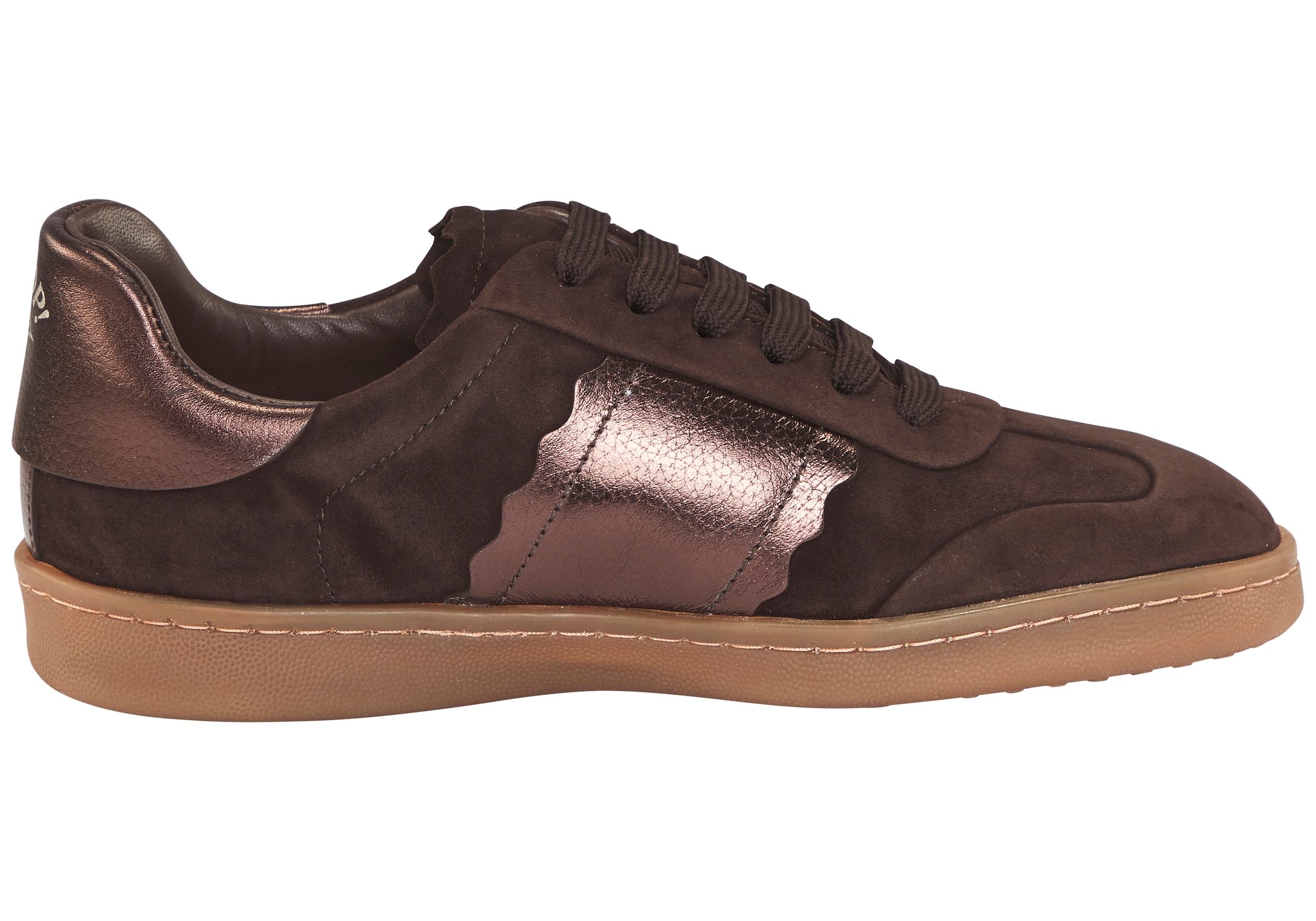 JOOP! Sneaker »velluto onda isa sneaker xt7«  Freizeitschuh, Halbschuh, Schnürer mit weicher Lederinnensohle