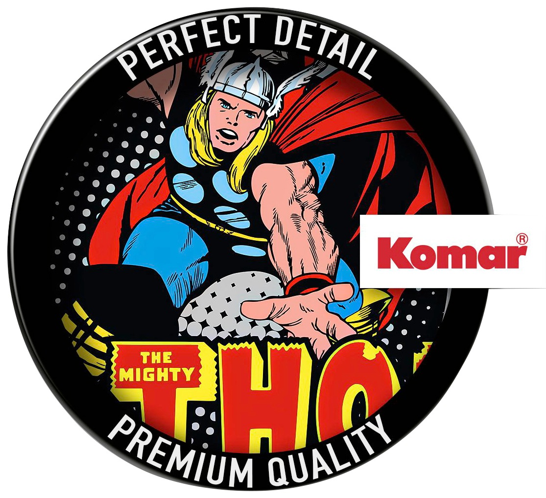 Komar Wandtattoo »Thor Comic Classic - Grösse 50 x 70 cm«, (1 St.), selbstklebend, Wandsticker, Kinderzimmer