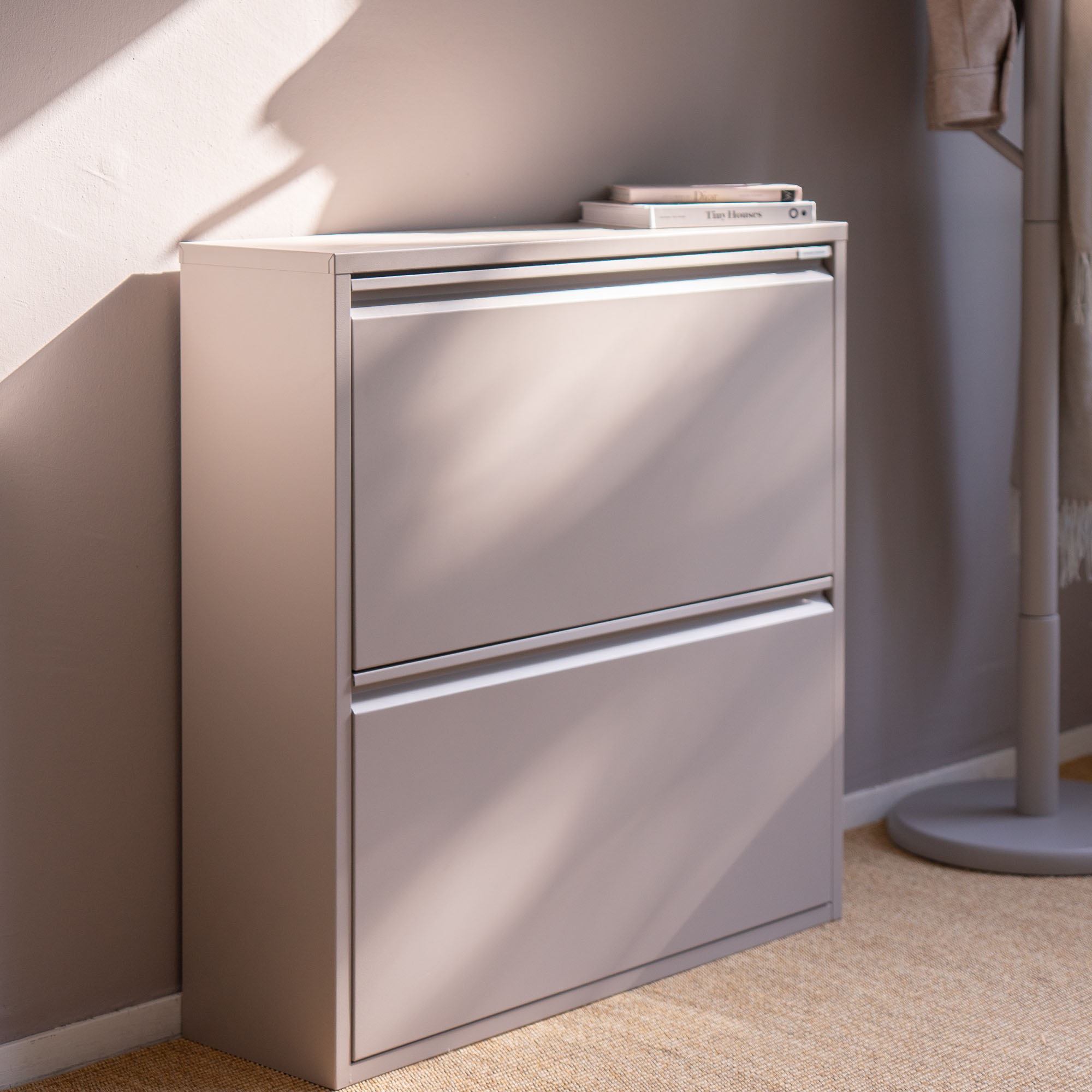 Spinder Design Armoire à chaussures Métal, largeur 75 cm