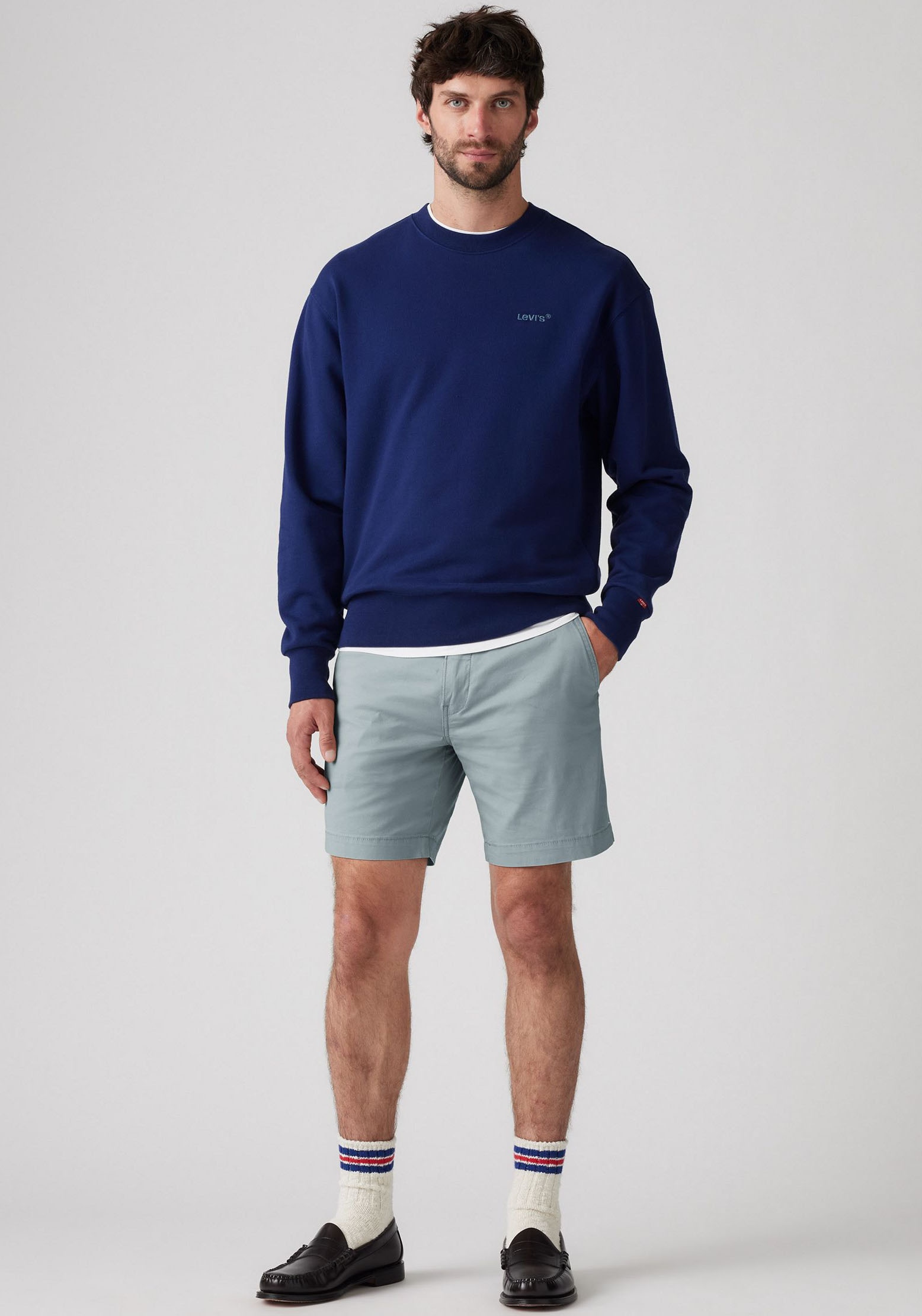 Levi's® Chinoshorts »XX CHINO SHORT II«, Sommerhose mit Logobadge