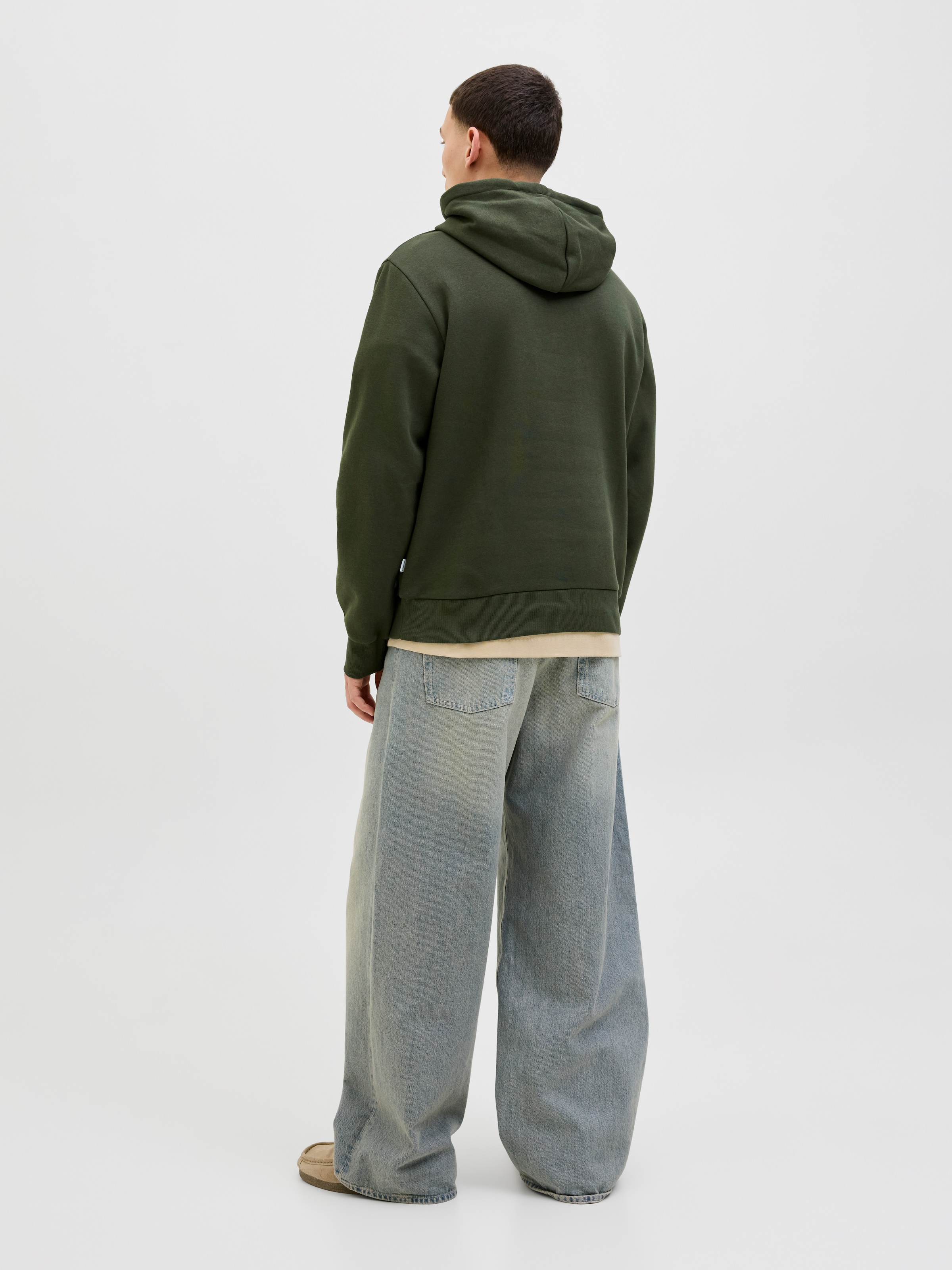 Jack & Jones Kapuzensweatshirt »JJELOGO SWEAT HOOD 2 COL 25/26 NOOS«