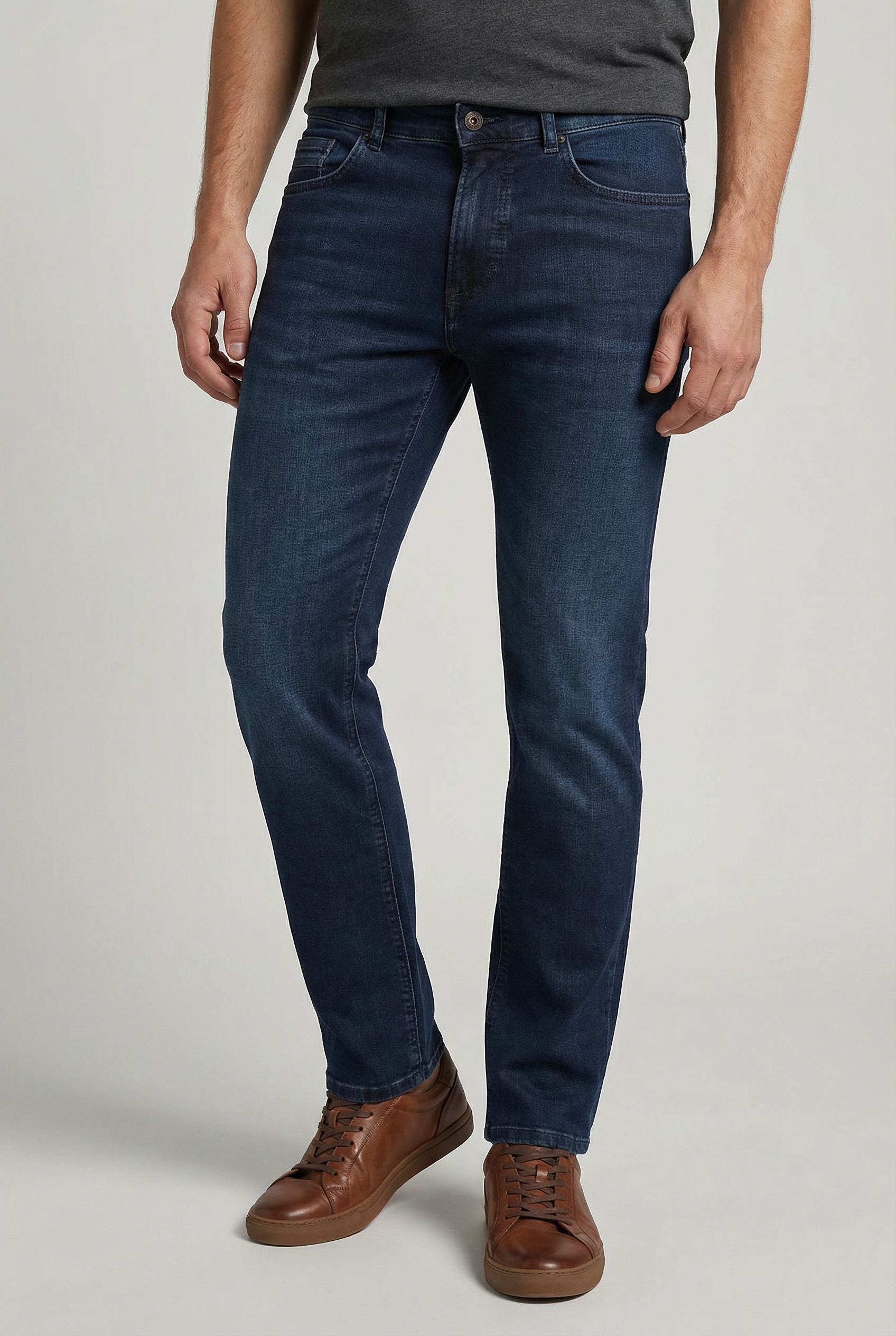 Image of camel active 5-Pocket-Jeans "MADISON" leichter Used-Look