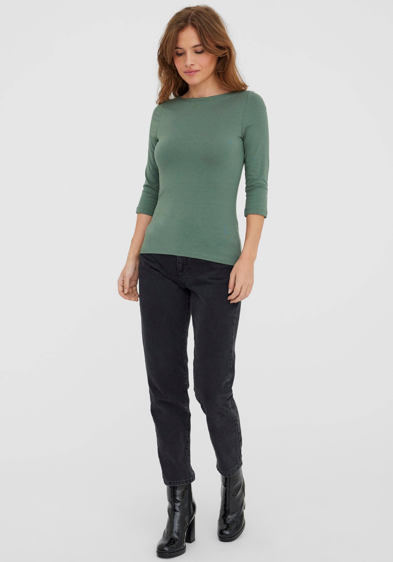 Vero Moda 3/4-Arm-Shirt »VMPANDA MODAL 3/4 TOP JRS NOOS«