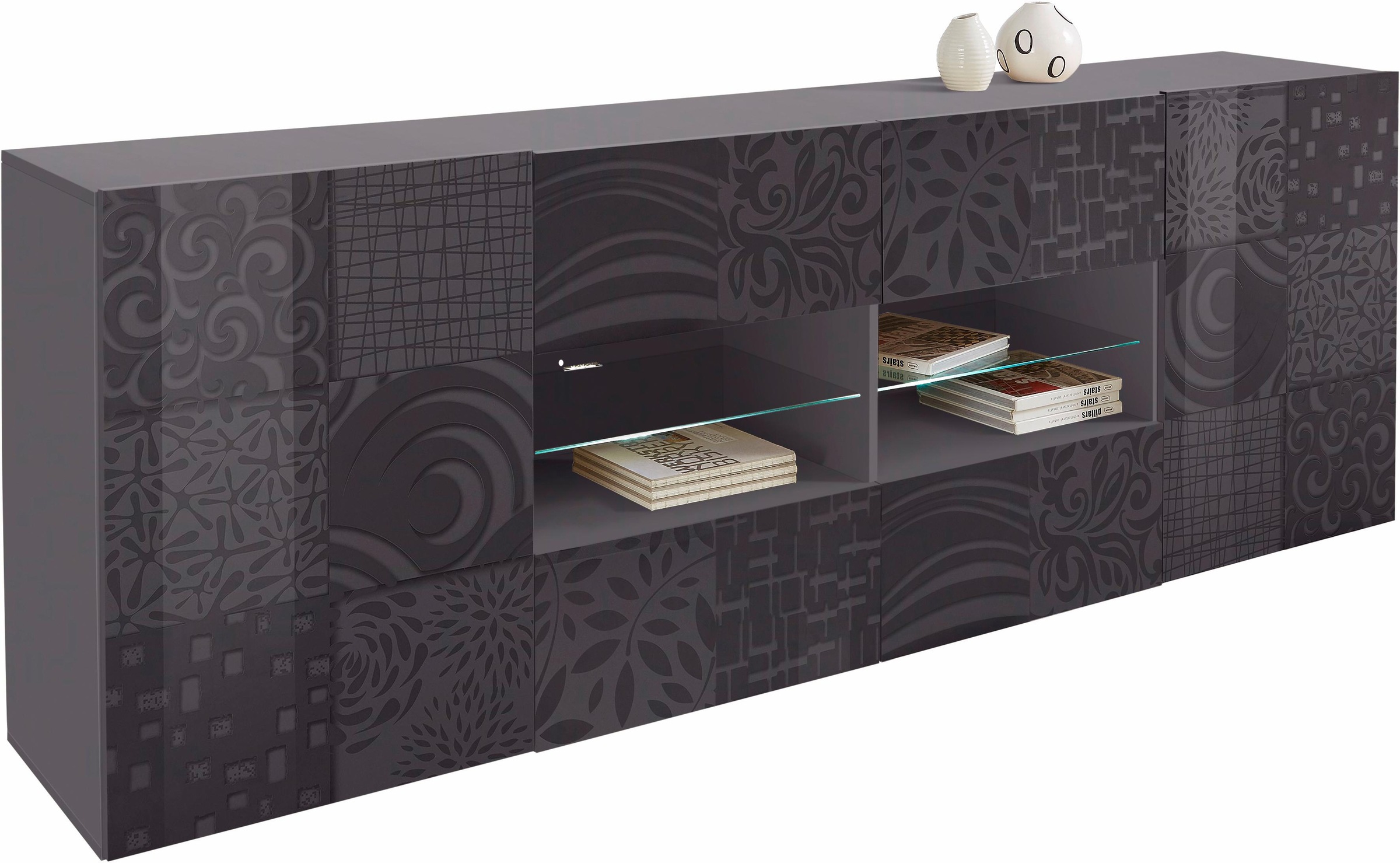 Image of LC Sideboard »Miro«, Breite 241 cm mit dekorativem Siebdruck bei Ackermann Versand Schweiz