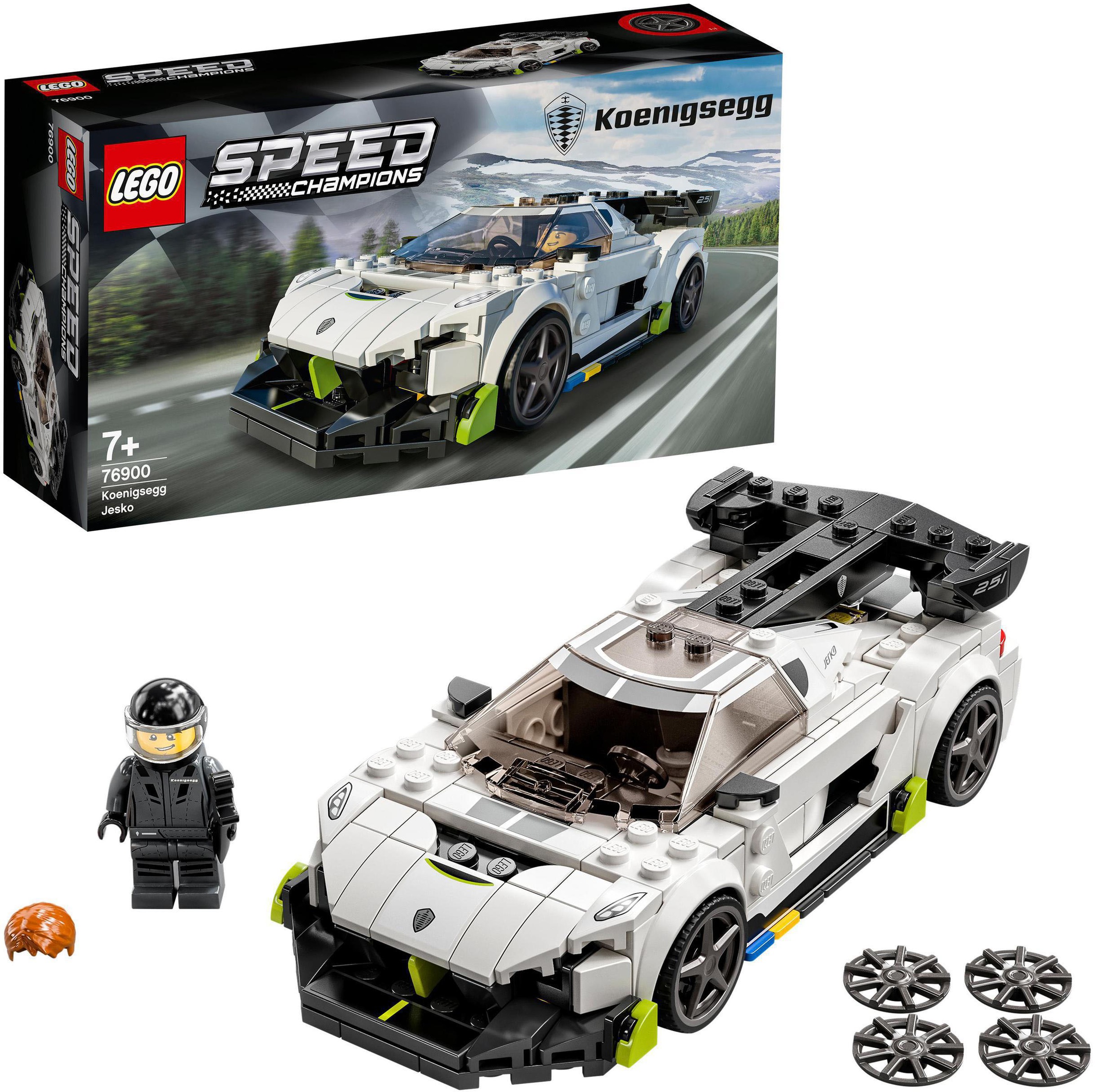 Image of LEGO® Konstruktionsspielsteine »Koenigsegg Jesko (76900), LEGO® Speed Champions«, (280 St.) bei Ackermann Versand Schweiz