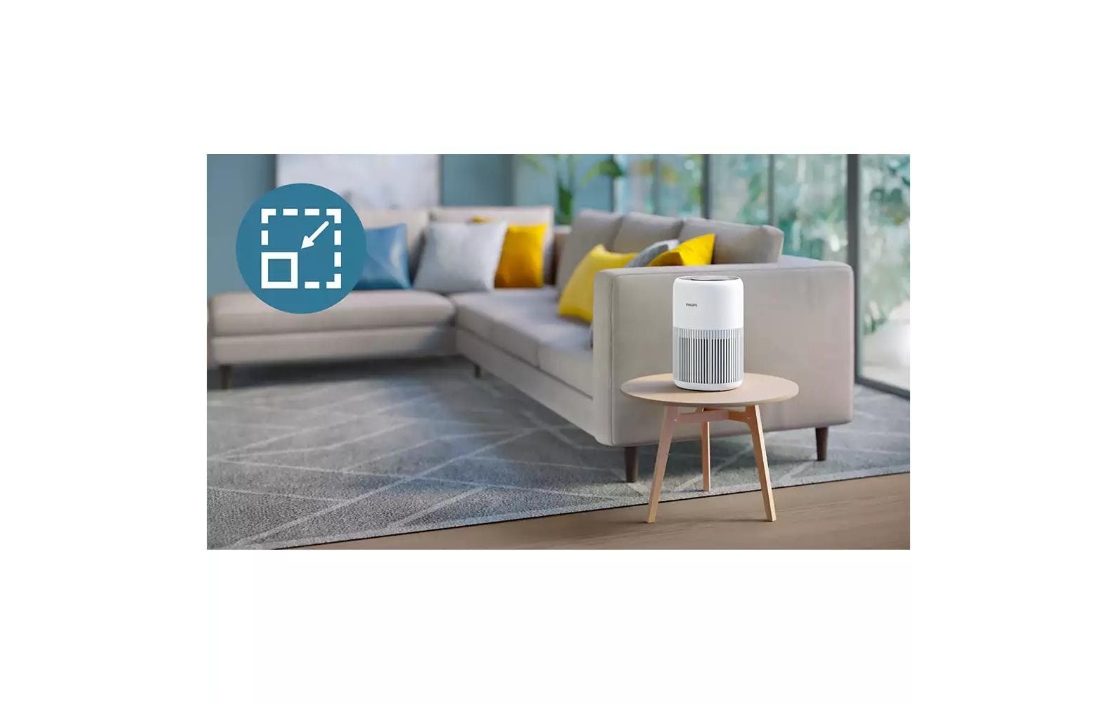 Philips Luftreiniger »PureProtect Mini 900 Series, Luftreinigungsrate 250 m³/h« für 65 qm Räume 2-Schichten-HEPA-Filtersystem, leise, AC0920/10
