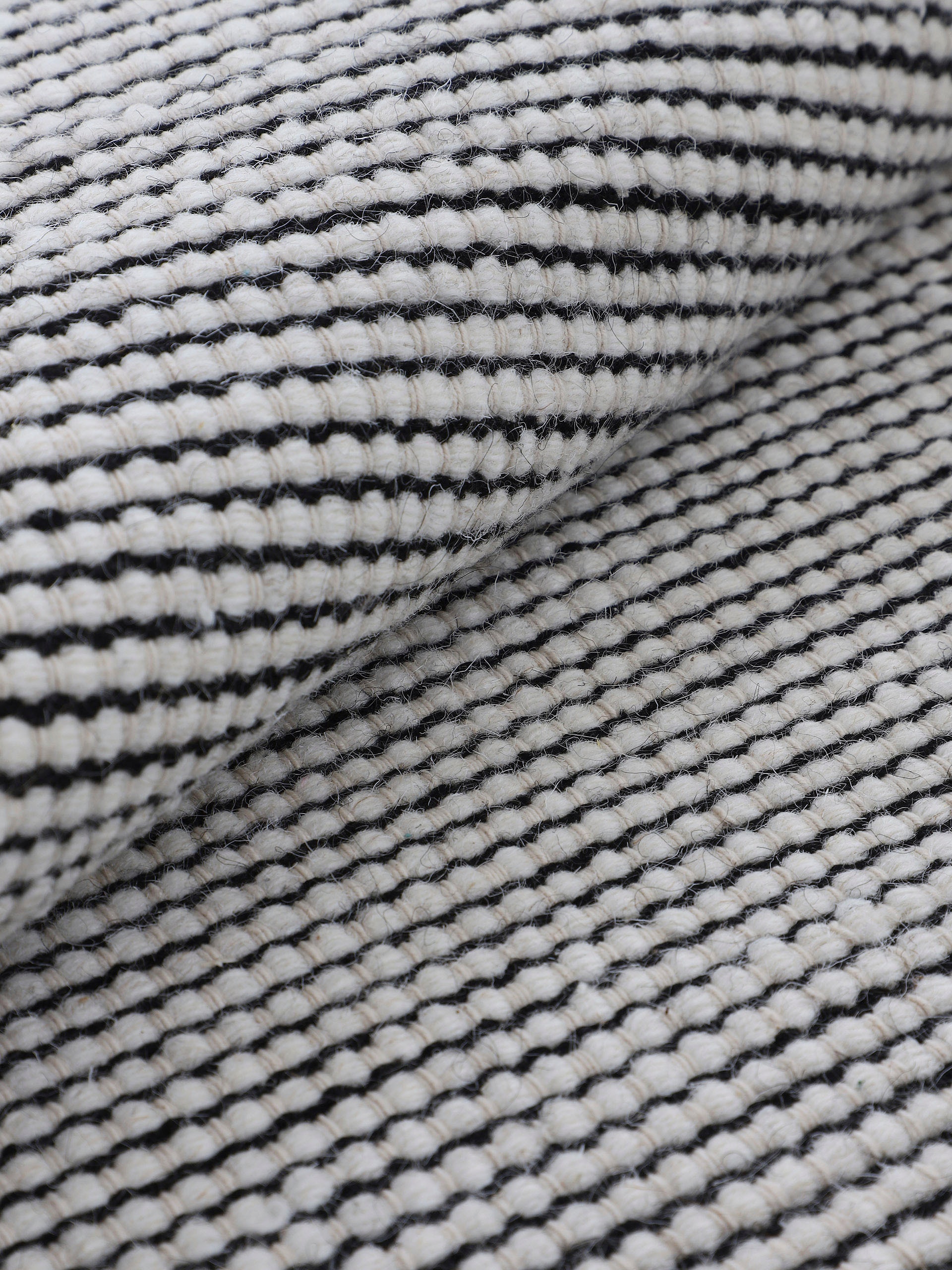 carpetfine Wollteppich »Mona«, rechteckig, 5 mm Höhe, Wolle, Wendeteppich aus Wolle/Baumwolle, Wohnzimmer