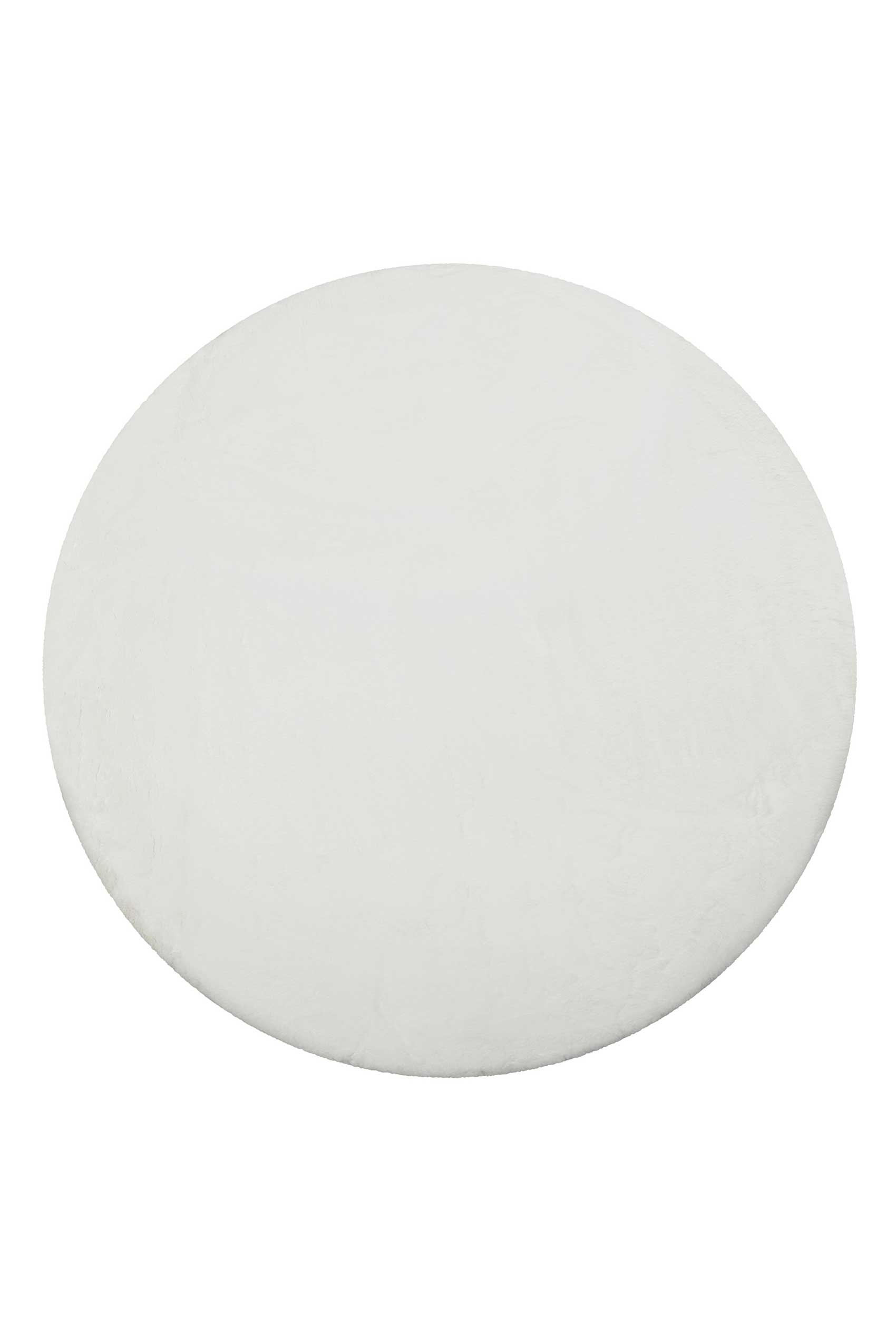 Image of Wecon home Basics Teppich "Anna" rund 25 mm Höhe Hochflorteppich, getuftet, modern, einfarbig, flauschig, Wohnzimmer