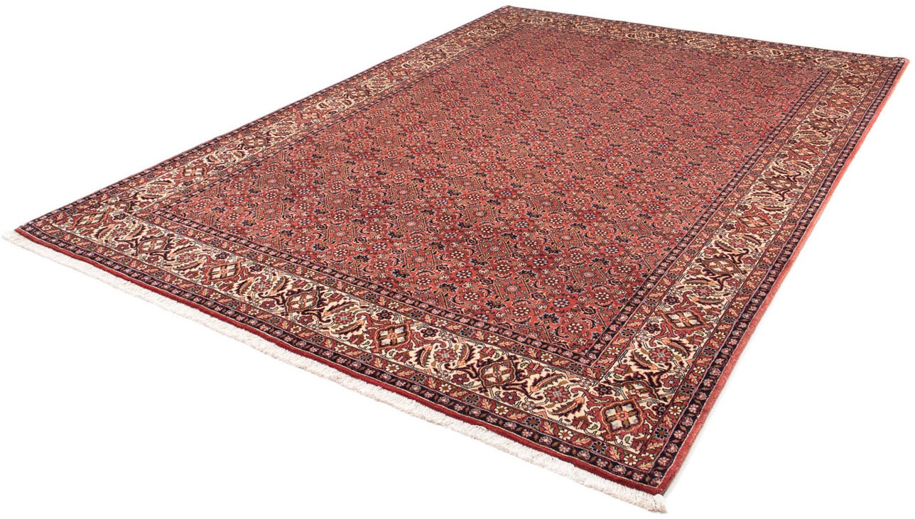 Image of morgenland Orientteppich »Perser - Bidjar - 292 x 203 cm - dunkelrot«, rechteckig, 15 mm Höhe, Wohnzimmer, Handgeknüpft, Einzelstück mit Zertifikat bei Ackermann Versand Schweiz