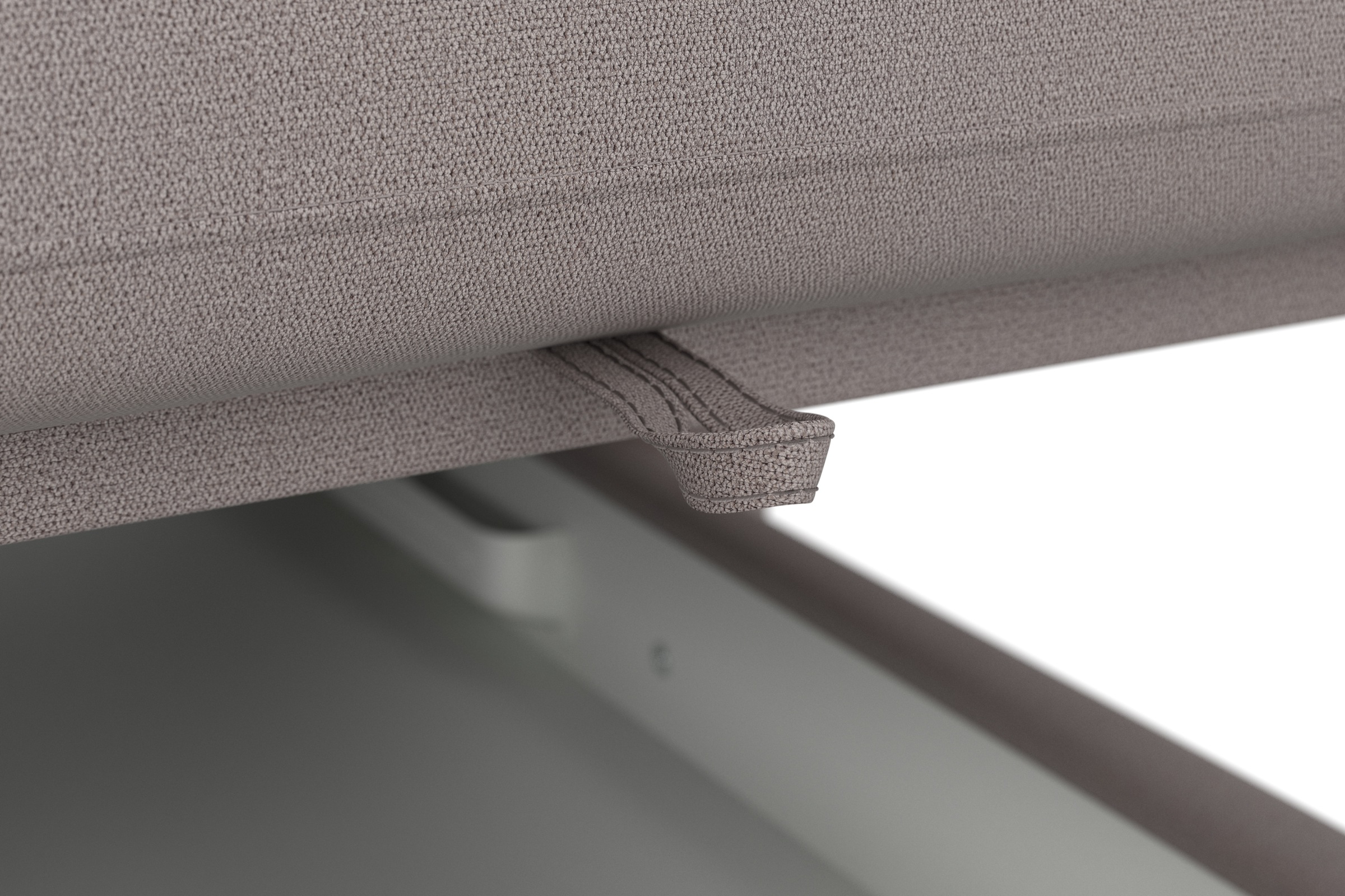 Places of Style Ecksofa »Calando L-Form«, wahlweise mit Bettfunktion, Bettkasten und Armteilfunktion