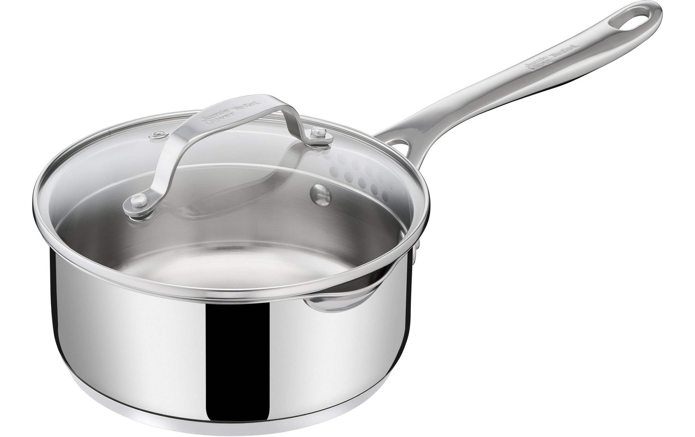 Tefal Pfannen-Set »Oliver Cook's Direct On Pfannen«, Edelstahl