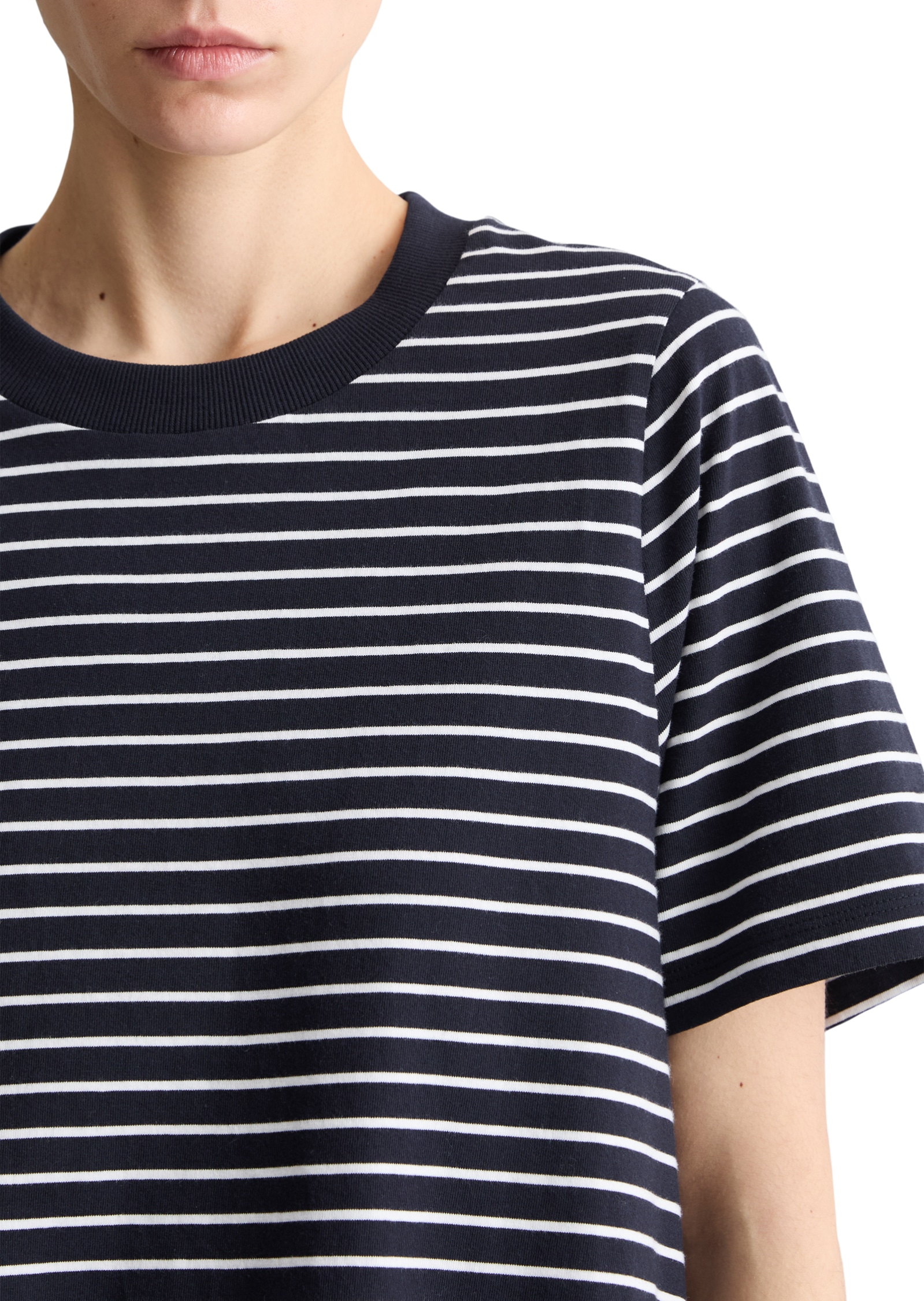 Marc O'Polo DENIM Robe en jersey évasé, en coton biologique doux