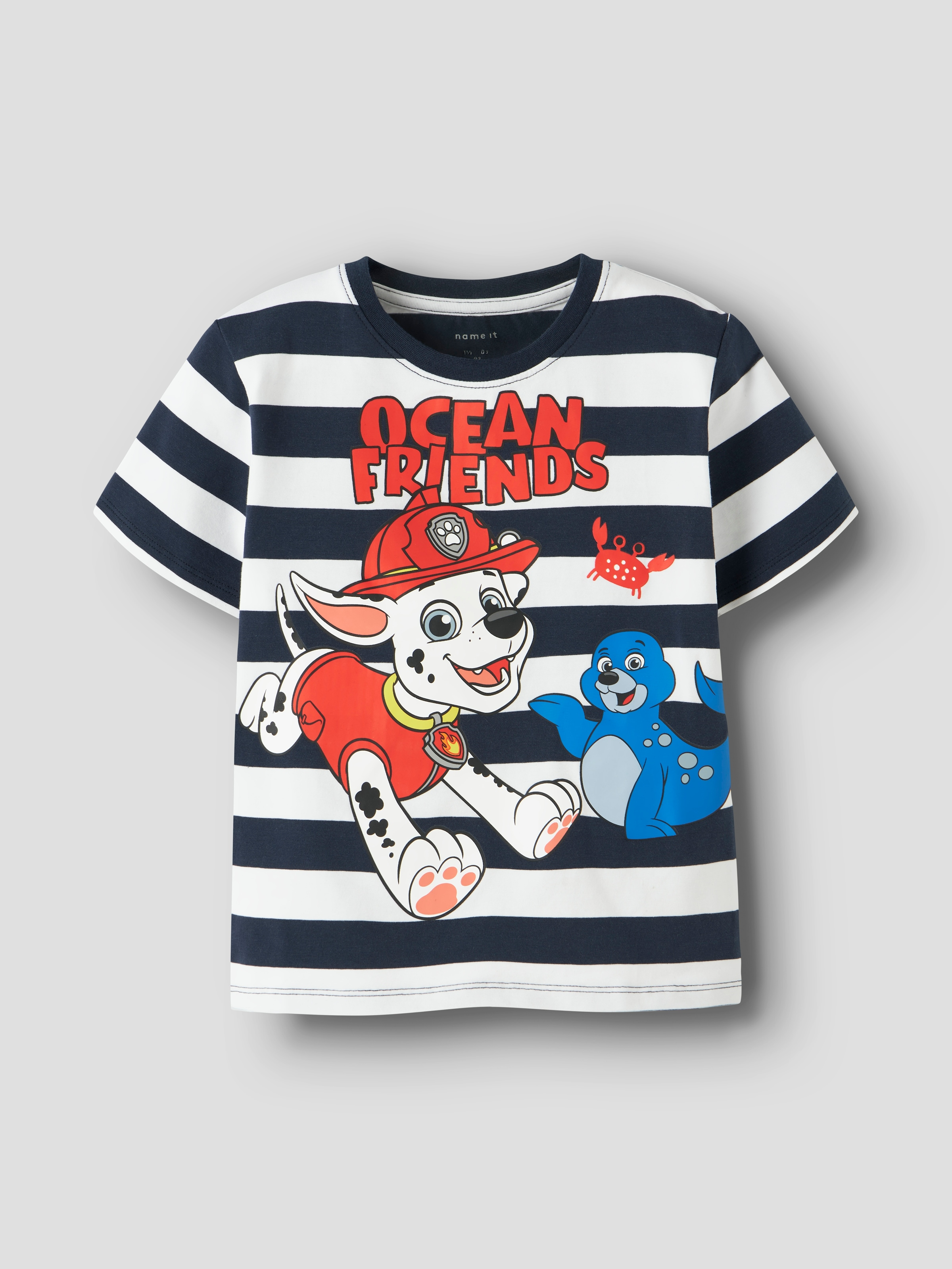 Name It T-shirt »NMMMILAN PAW SS NREG TOP BOX CPLG«