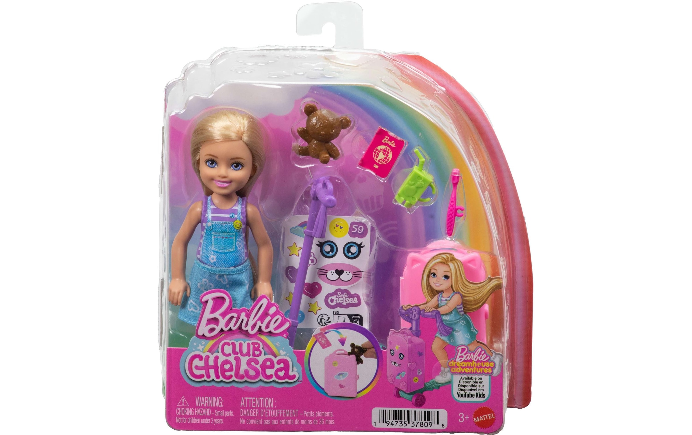 Barbie Anziehpuppe »Barbie Reise Abenteuer Chelsea«