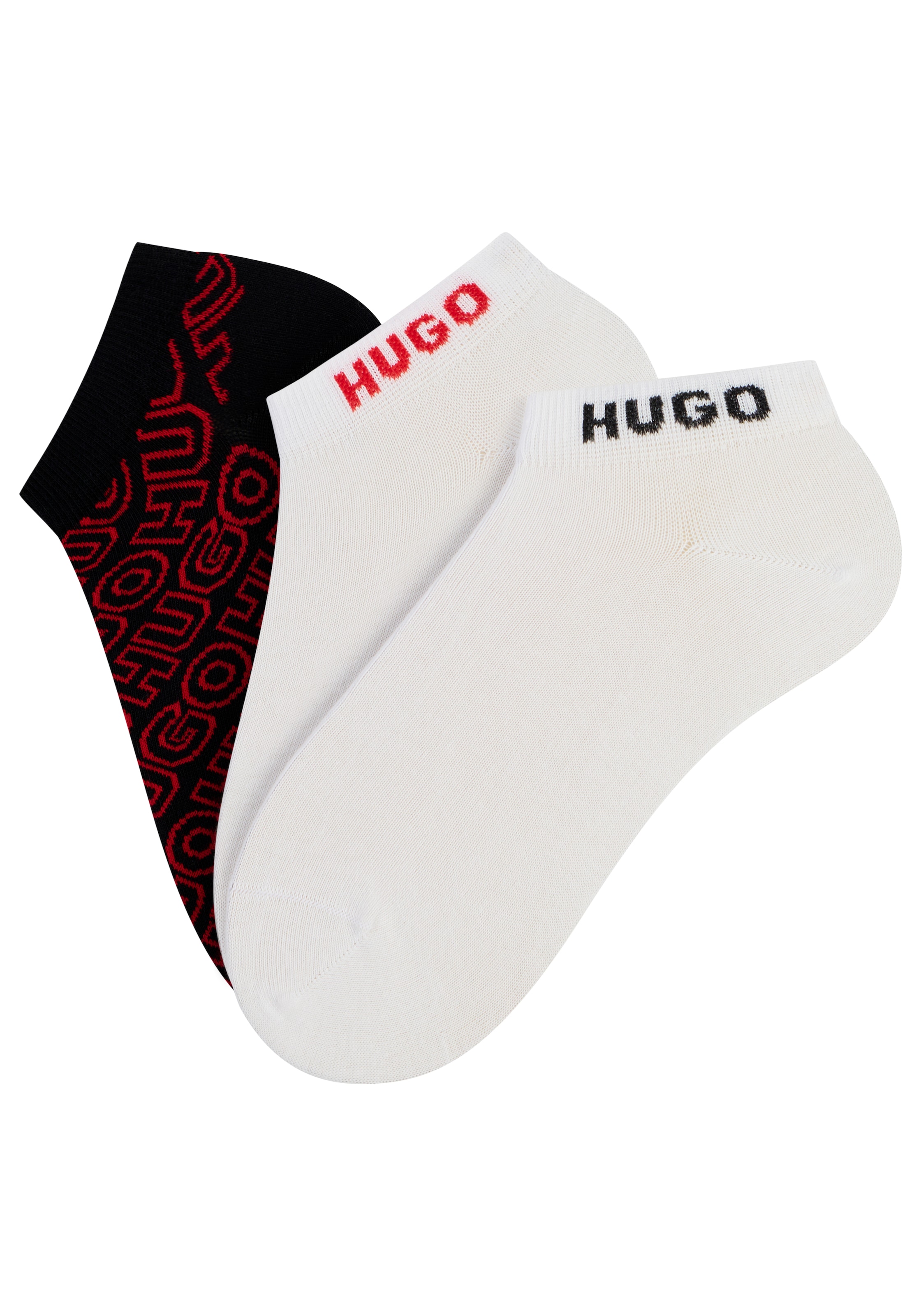HUGO Underwear Kurzsocken »3P AS LOGO AOP CC«