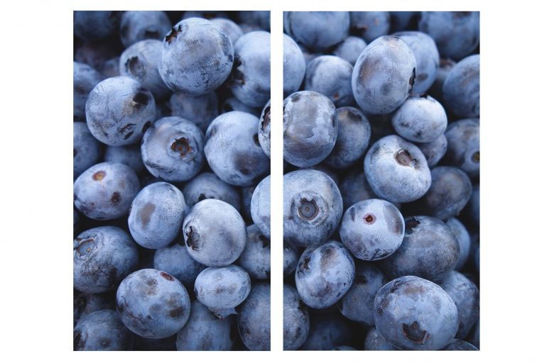 Image of Wall-Art Herd-Abdeckplatte »Herdabdeckplatte Blaubeeren«, (Set, 2 tlg.) bei Ackermann Versand Schweiz