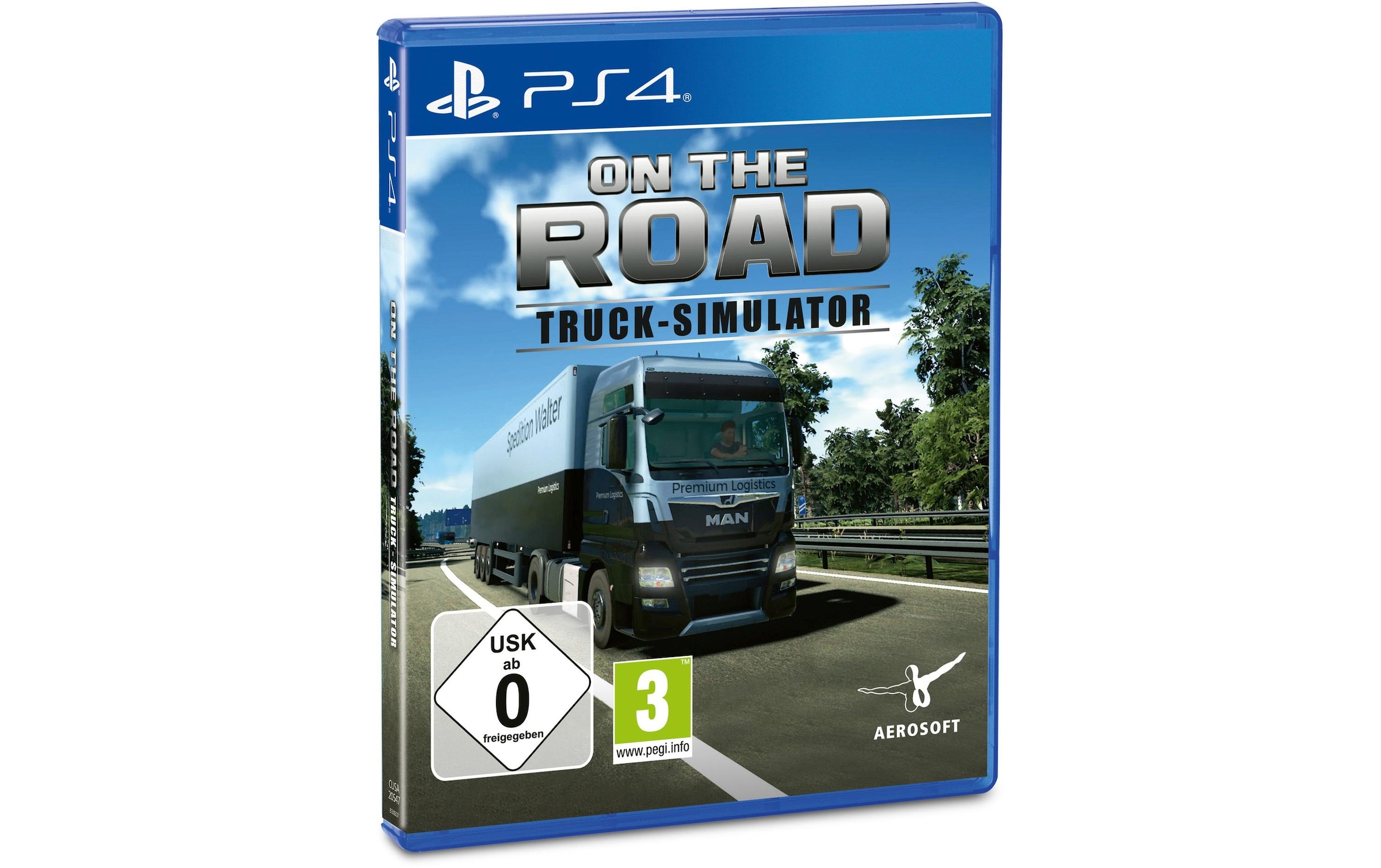 ON THE ROAD: TRUCK SIMULATOR (PlayStation 4) PS4 DEUTSCH