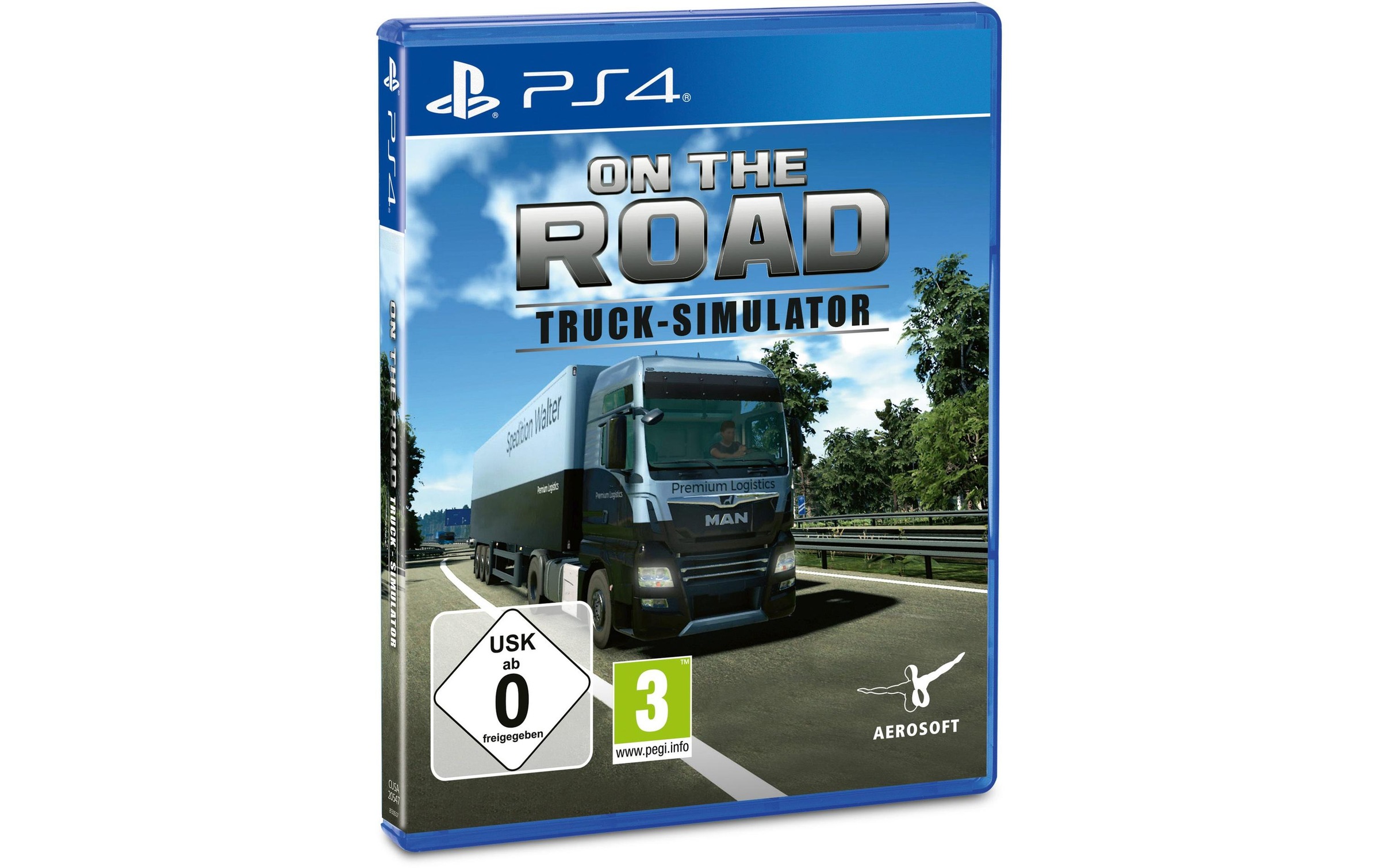 Image of Spielesoftware "GAME On the Road Truck Simulator" PlayStation 4
