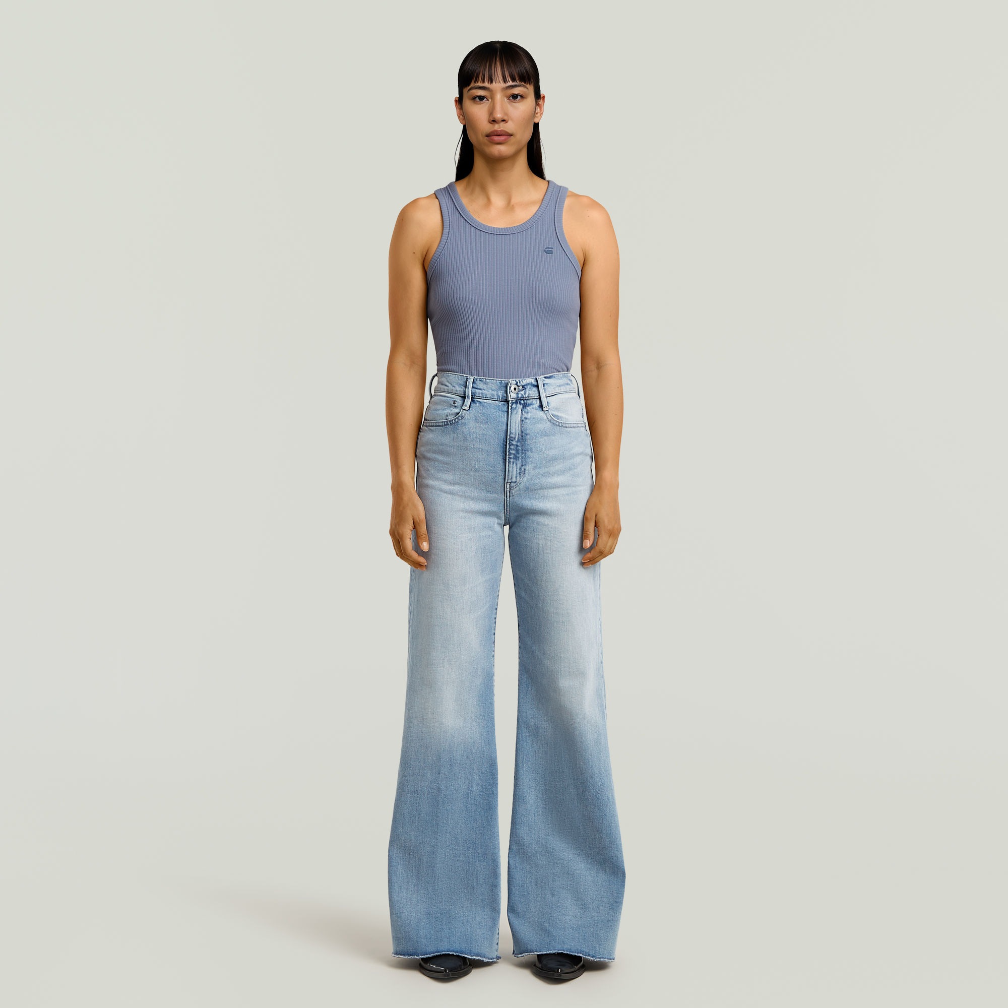 G-STAR Tanktop »Ribbed Tanktop« mit breiten Trägern