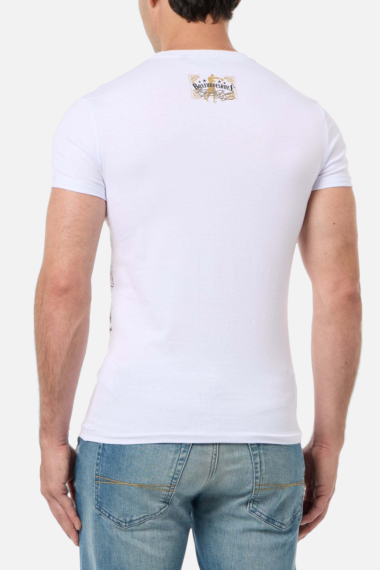 BOXEUR DES RUES T-Shirt »BOXEUR DES RUES T-Shirt Printed Round Neck T-Shirt«
