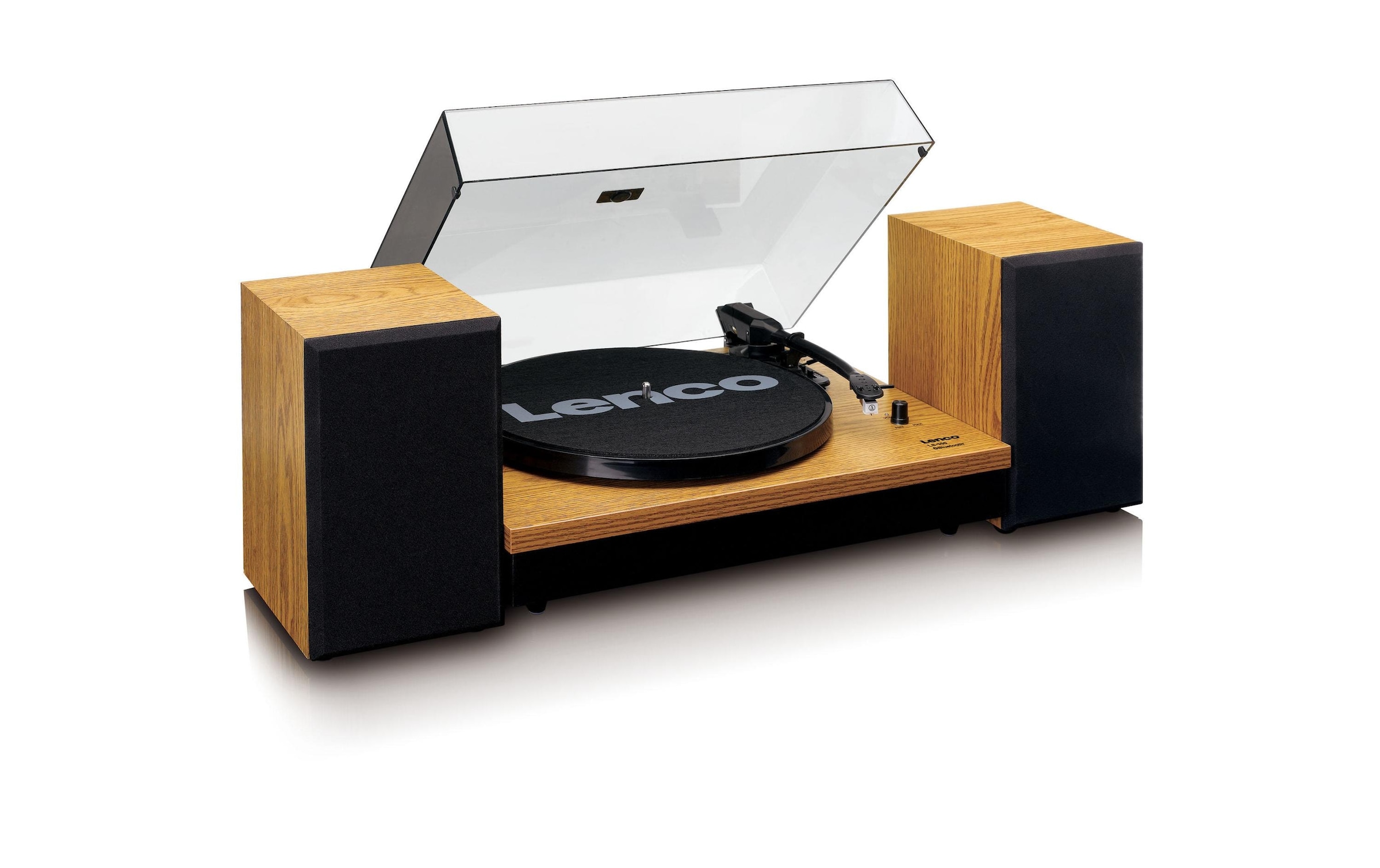 Lenco Tourne-disques »LS-300WD Plattenspieler mit ext. Lautsprechern«